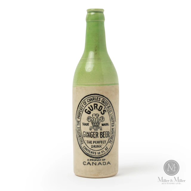 Lime Green Gurd's Ginger Beer, Montreal