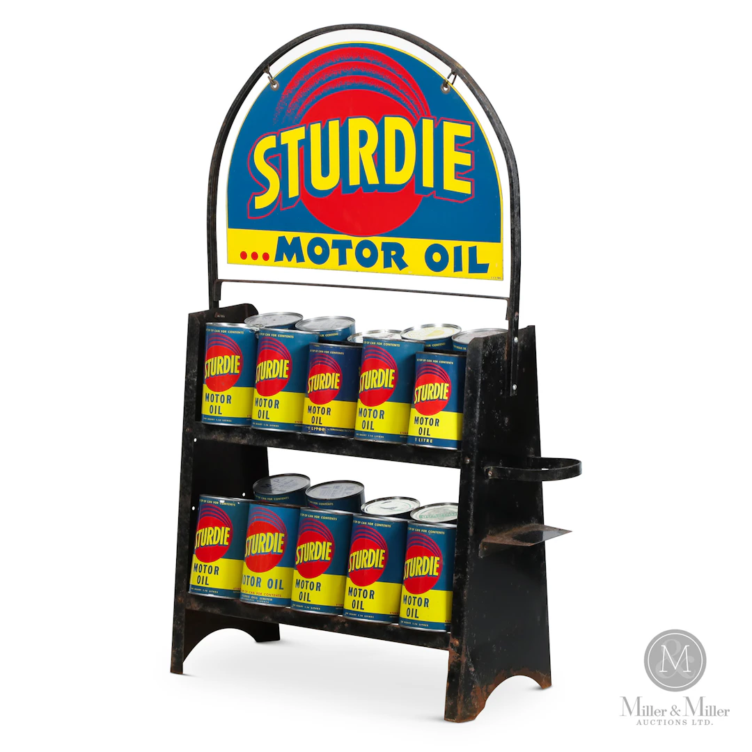Sturdie Motor Oil Rack