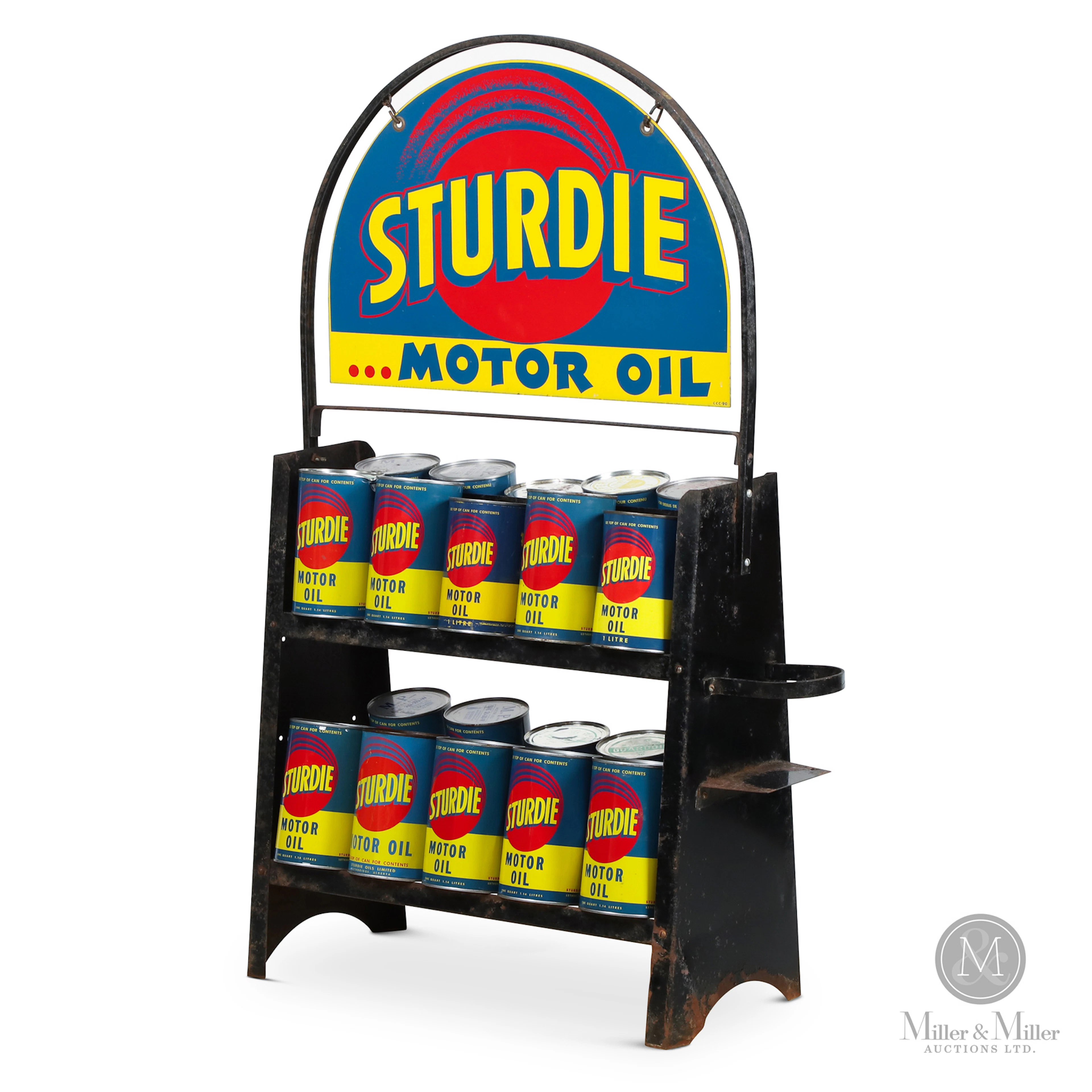Sturdie Motor Oil Rack