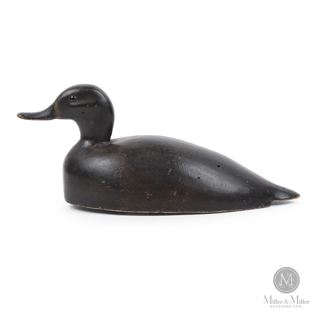 Abe Rundle Hollow Red Head Hen Decoy