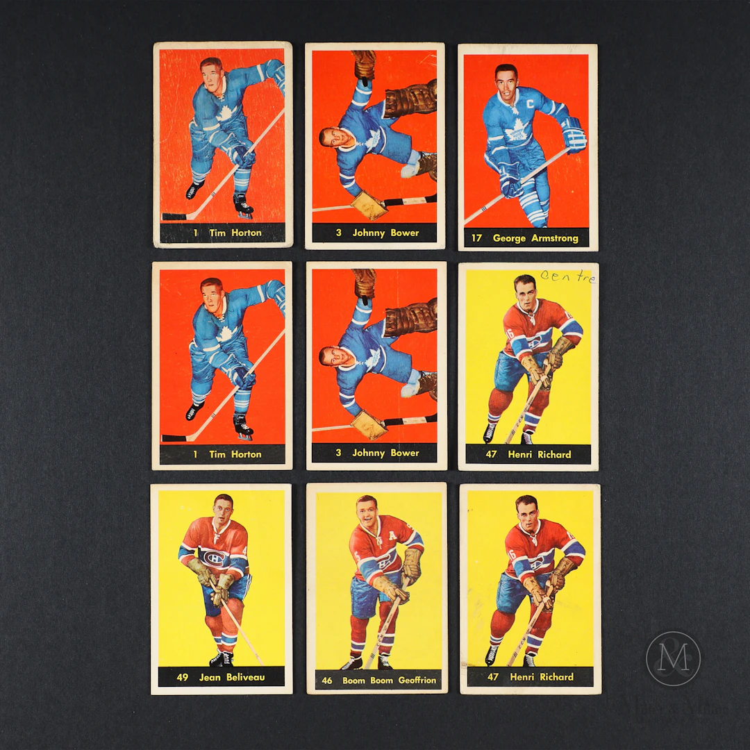 1960-61 Parkhurst Partial Set (45/61) w/ Extras (18)