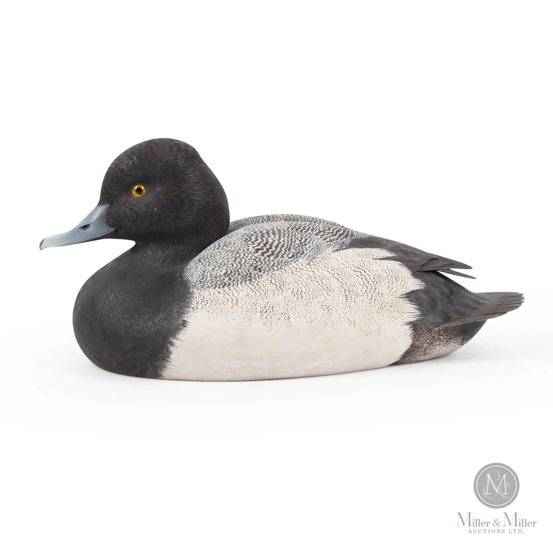Habbart Dean Lesser Scaup Drake Decoy