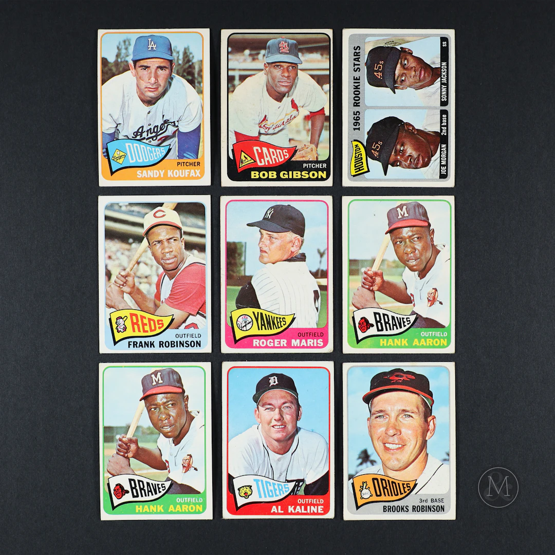 1965 Topps Baseball Partial Set (250/598)