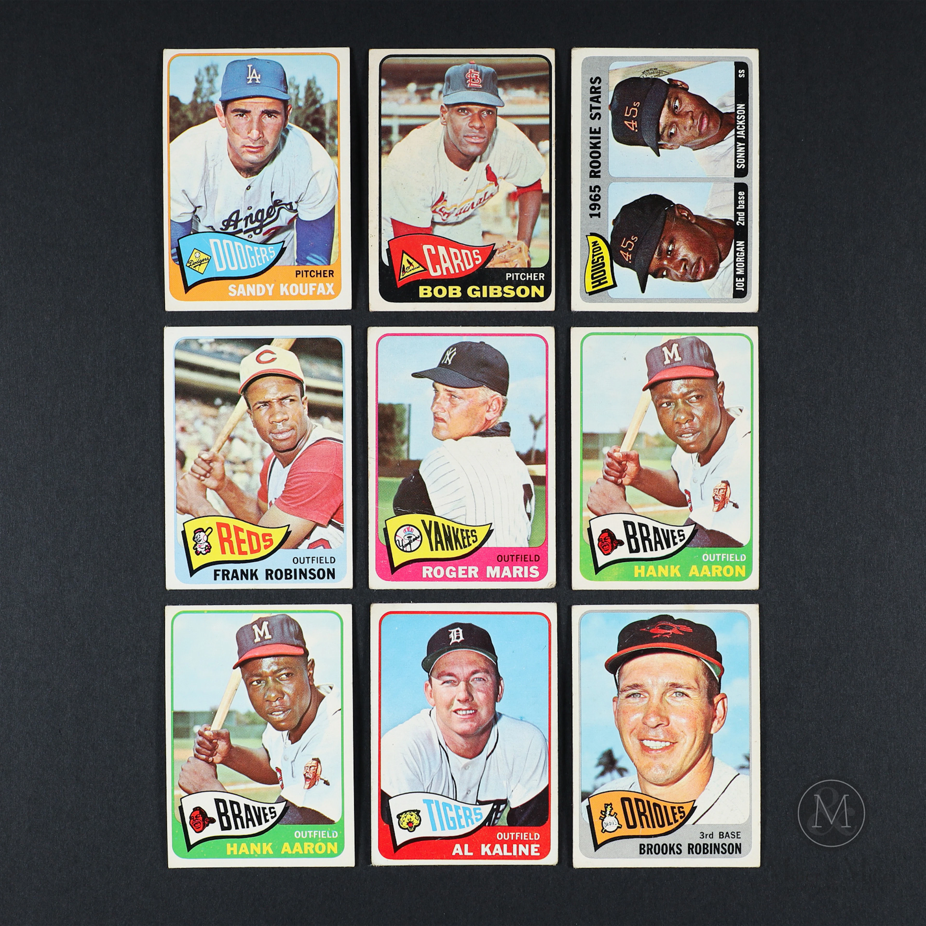 1965 Topps Baseball Partial Set (250/598)