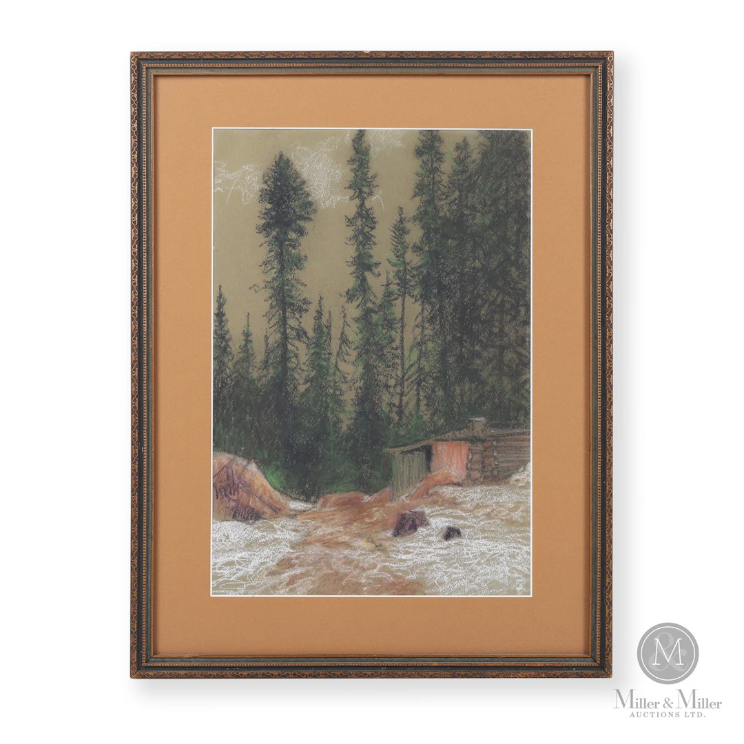 Franz Johnston "The Little Cabin in the Woods"