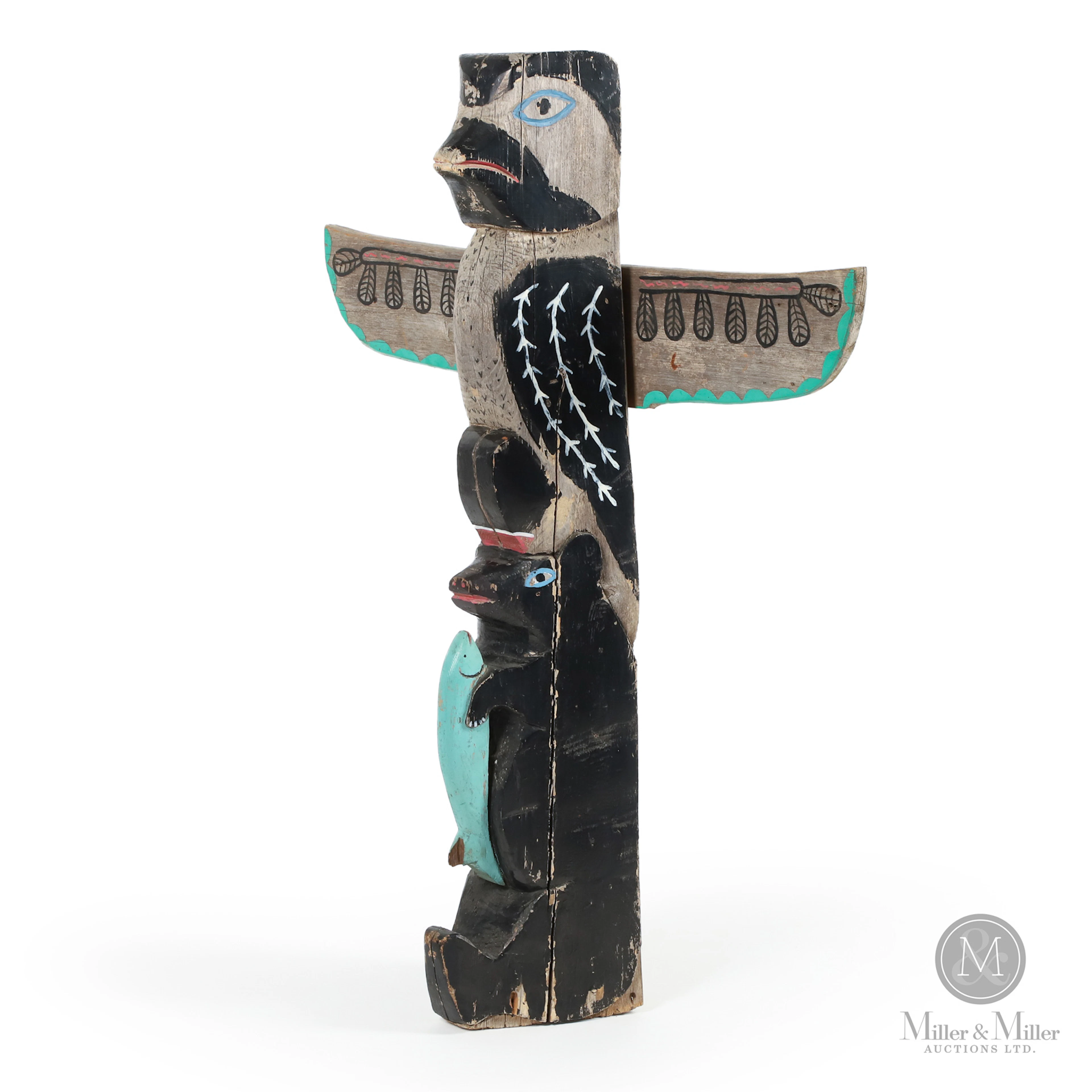 Manitoulin Island Thunderbird Totem
