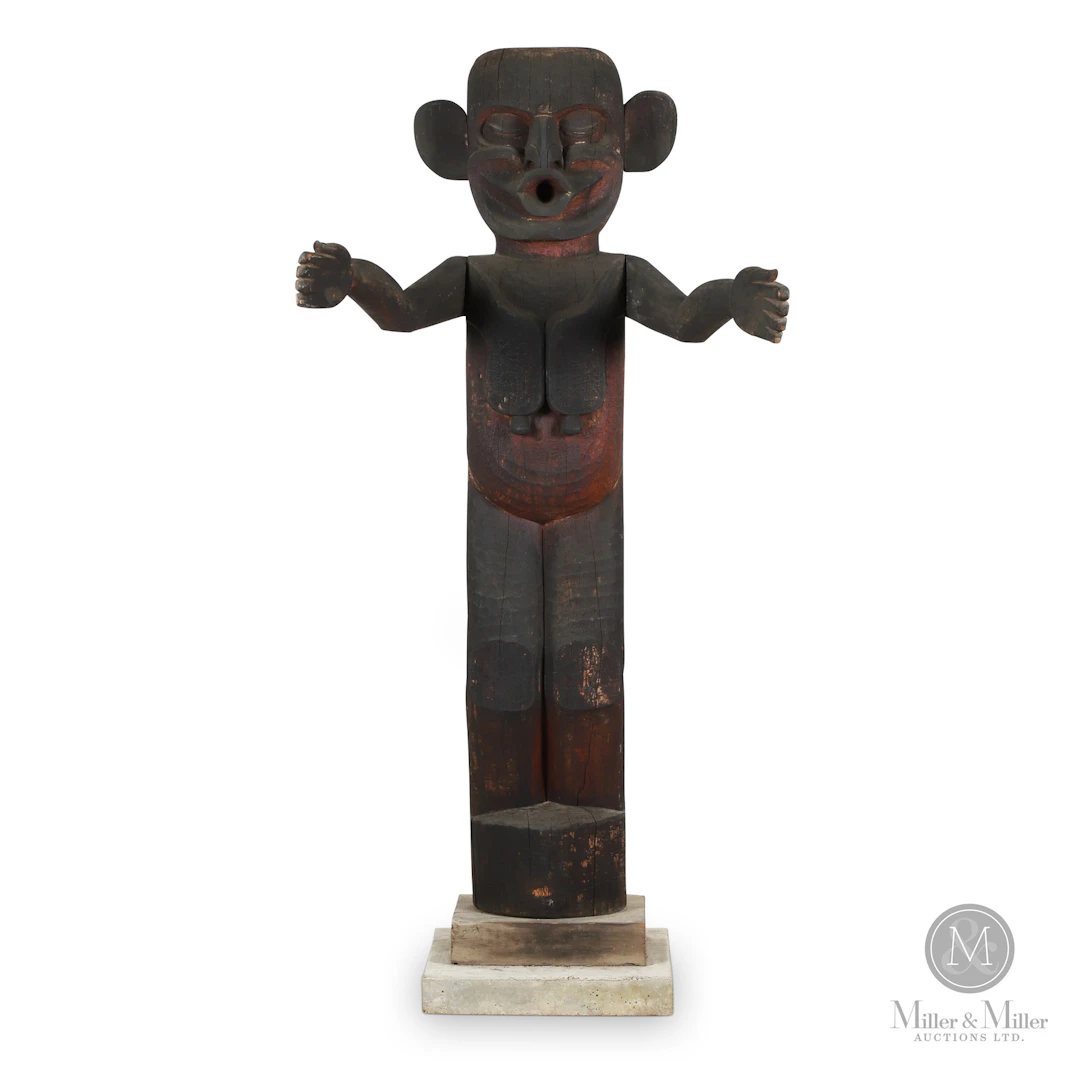 "Wild Woman" Totem Pole