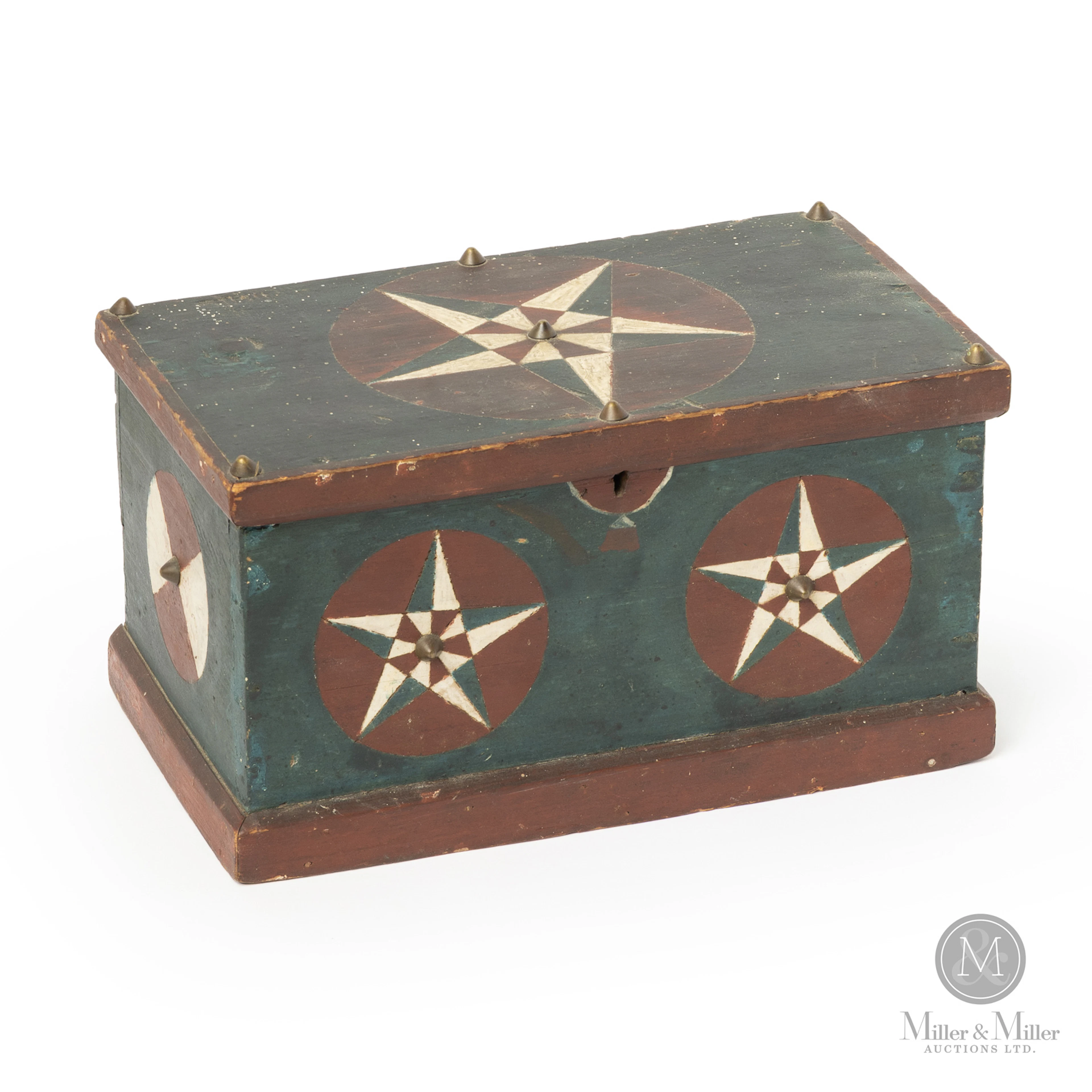 Lunenburg Deed Box with Stars