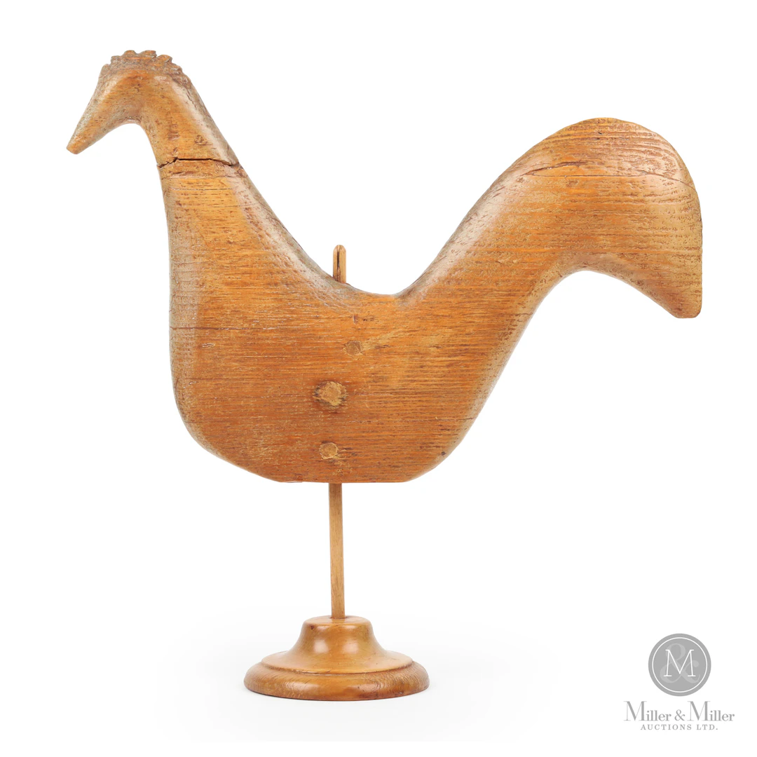 Girouette Chanteclerc / Pine Rooster Weathervane