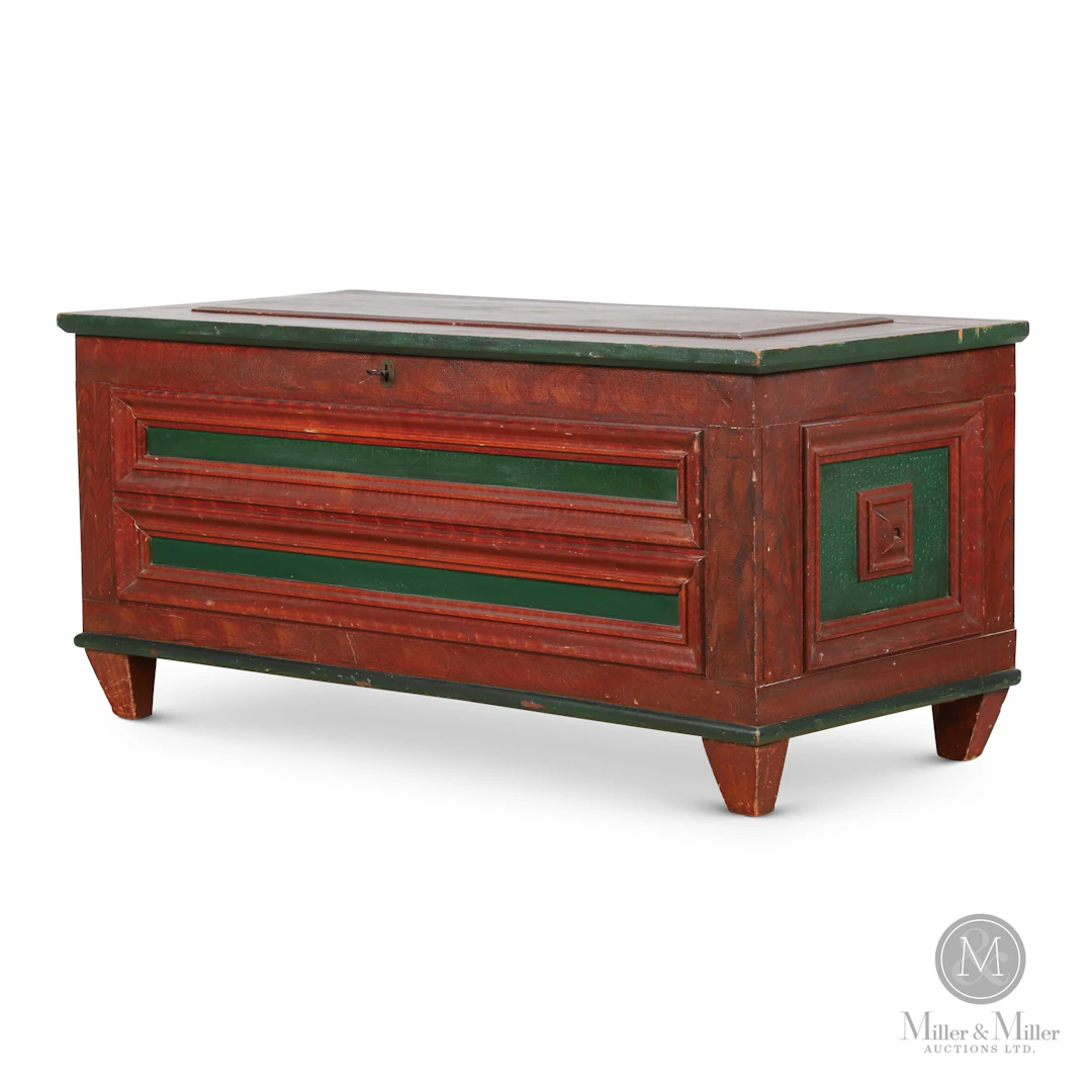 Panelled Blanket Box