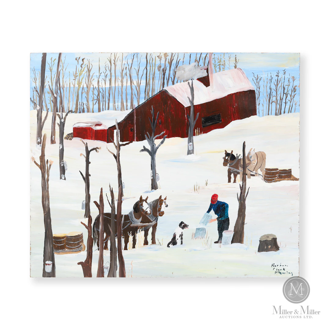 Barbara Clark Fleming Maple Syrup Time
