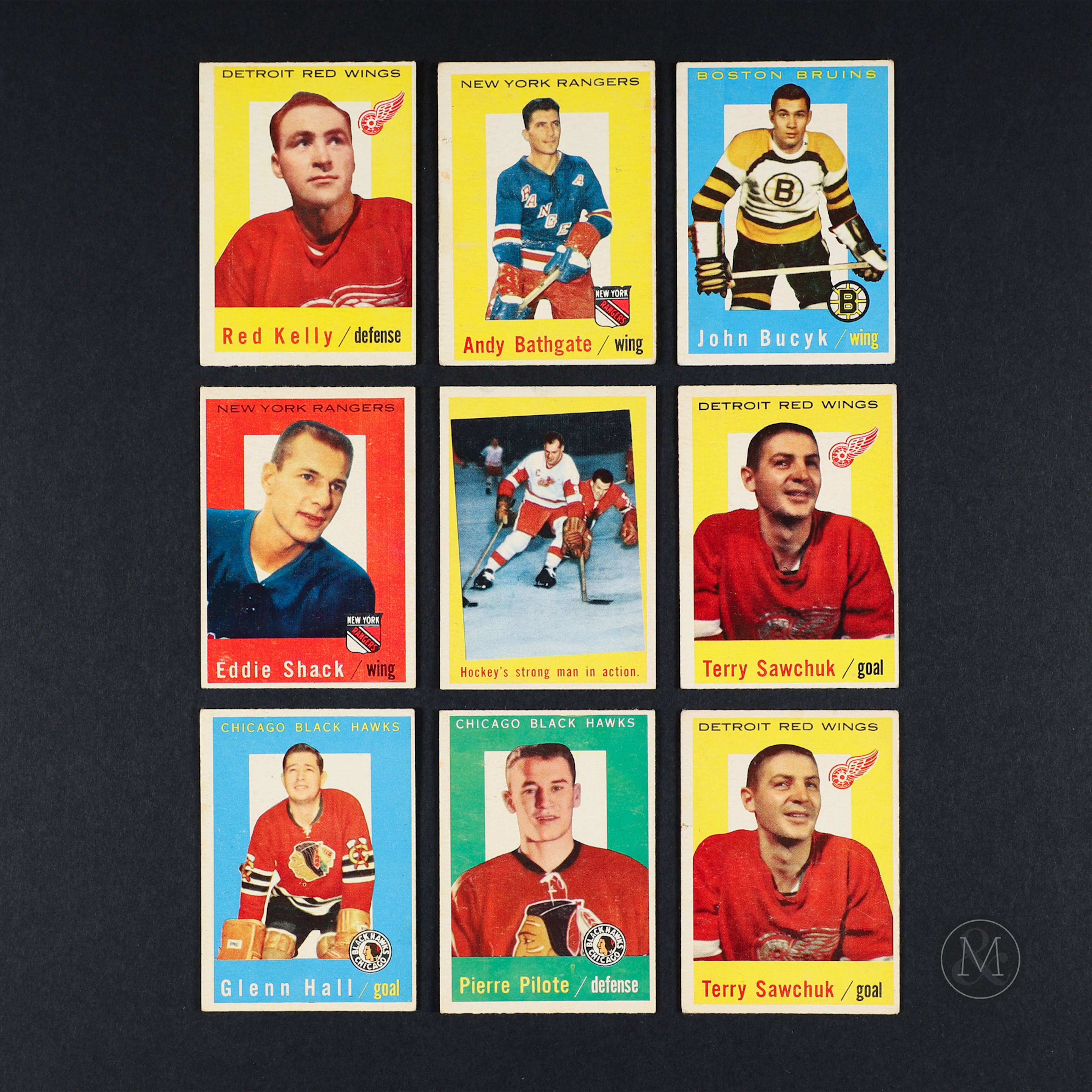 1959-60 Topps Hockey Partial Set (47/66)