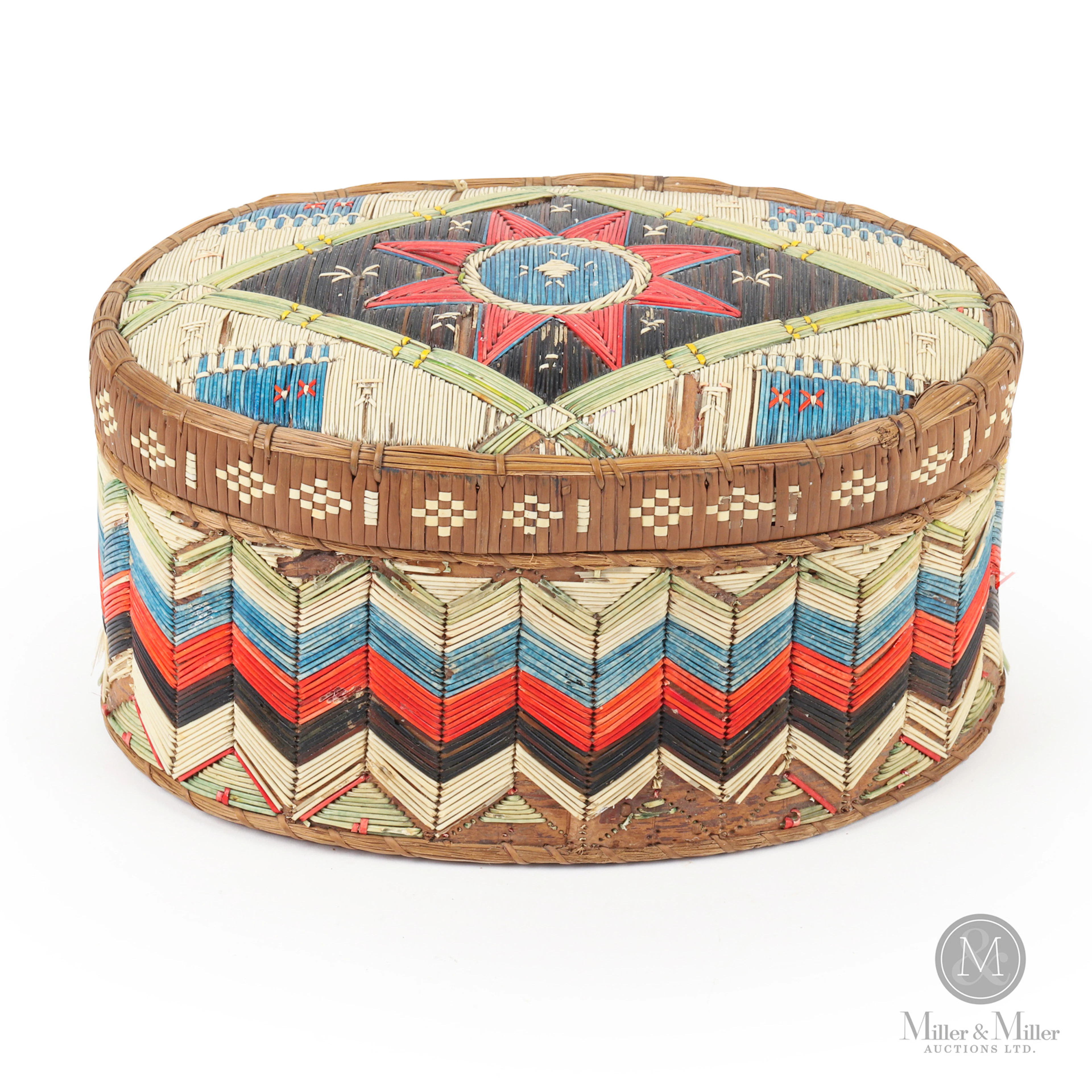 Nova Scotia Quill Box With Red Star