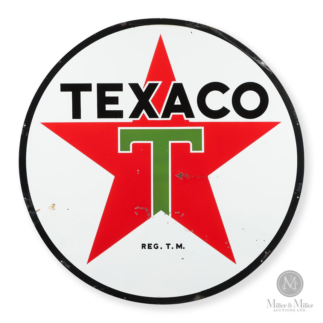 Texaco Service 6' Station Sign