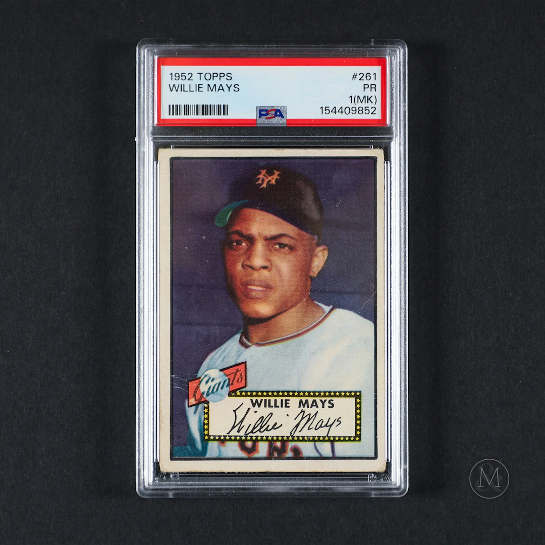 1952 Topps Willie Mays (PSA 1 (MK))