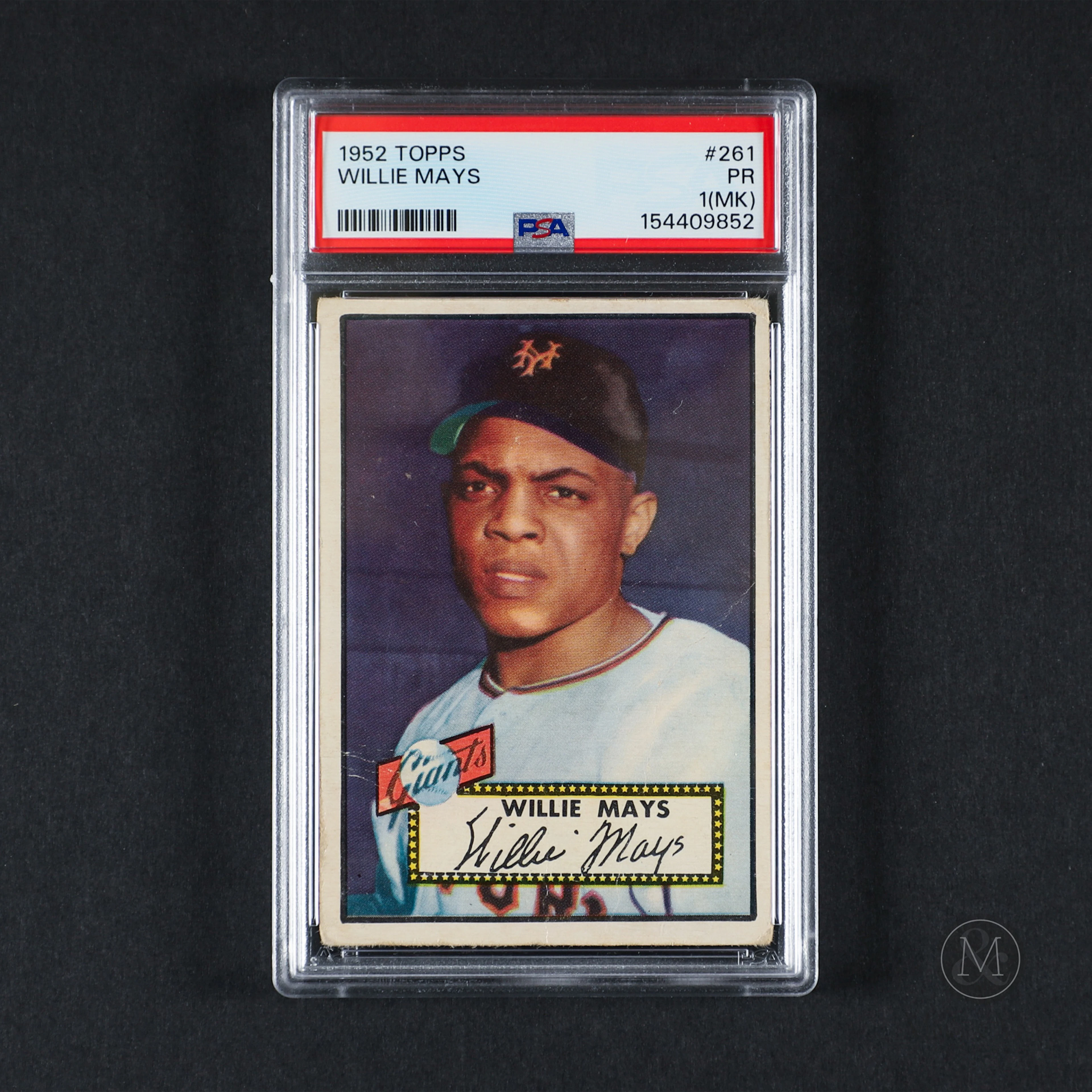 1952 Topps Willie Mays (PSA 1 (MK))