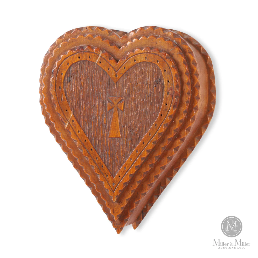 Chip Carved Heart Box