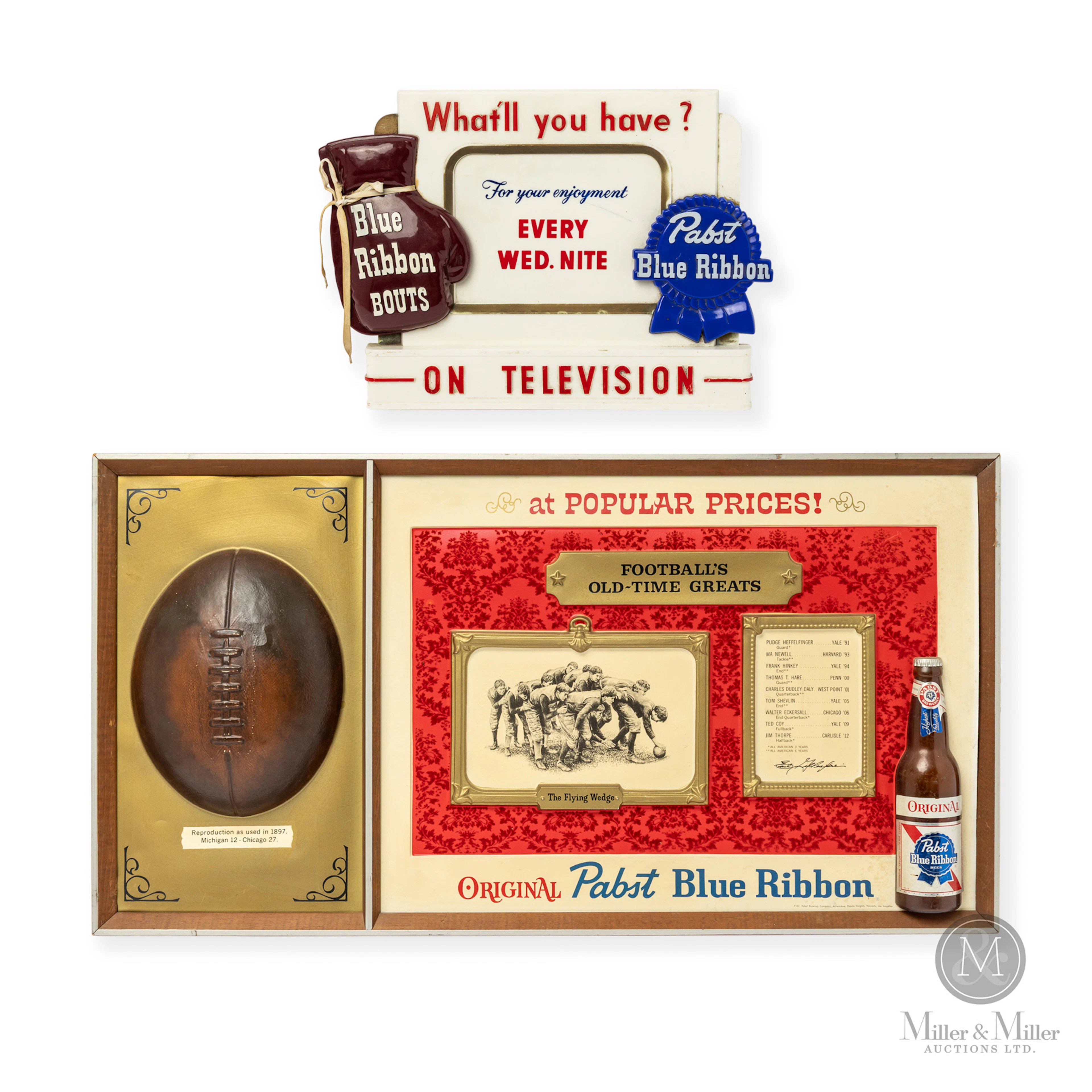 Pabst Blue Ribbon Sports Bar Ads (2)