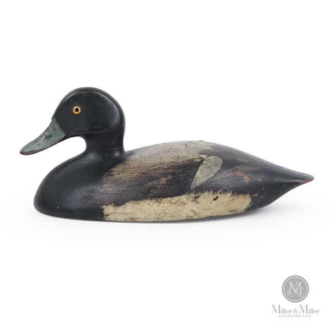 Addie Nichol Bluebill Drake Decoy