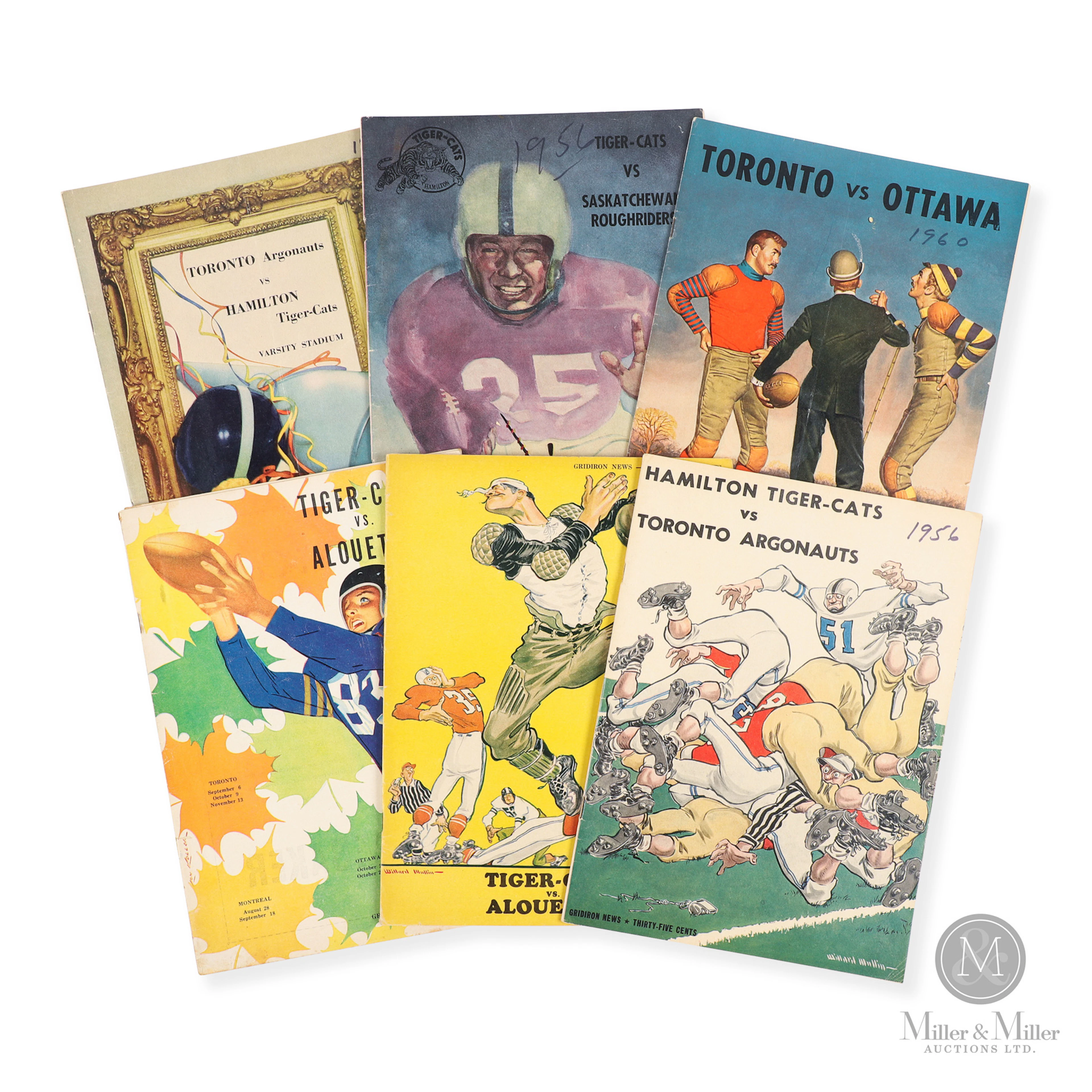 1955-60 CFL Gridiron News Programs (6)