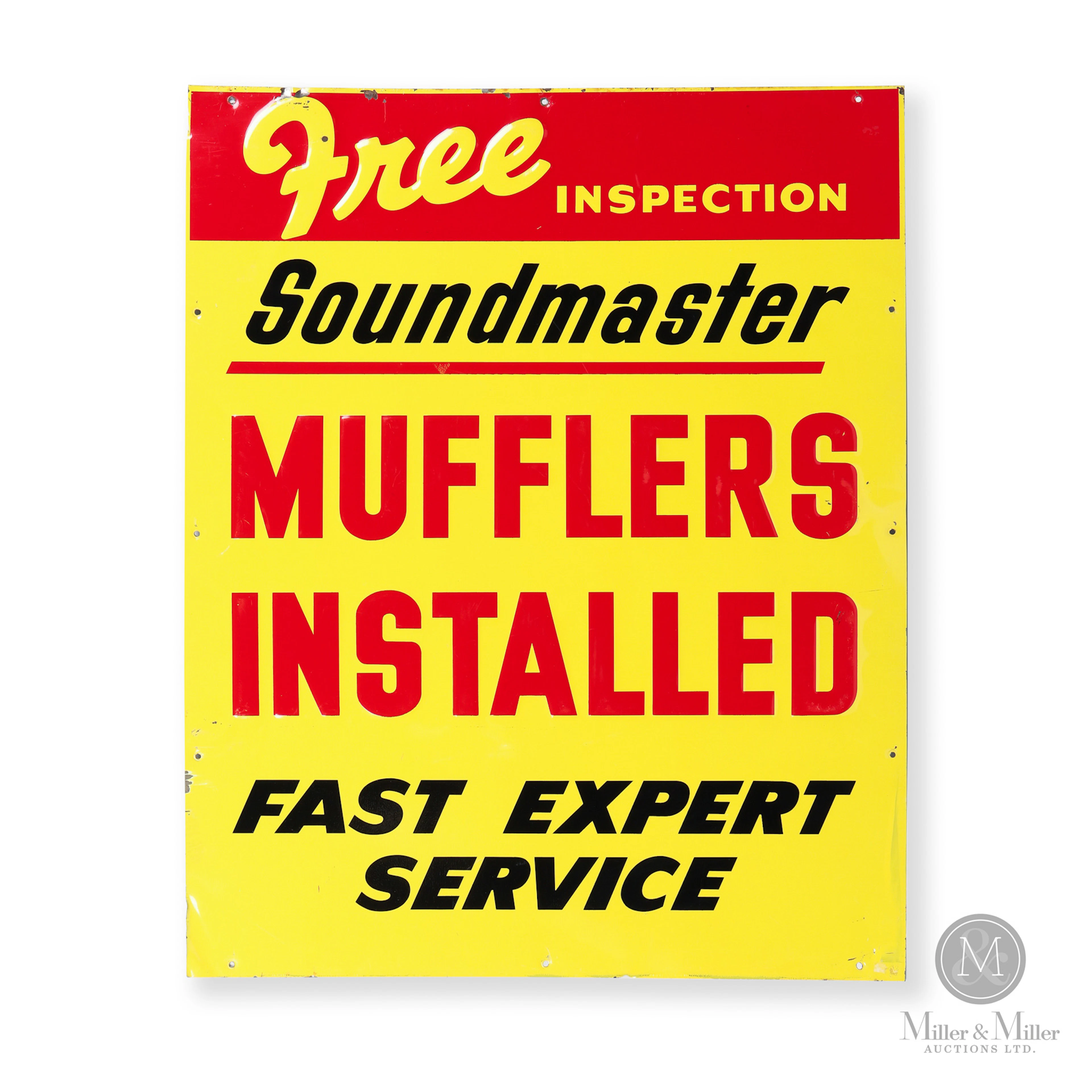 Soundmaster Mufflers Sign