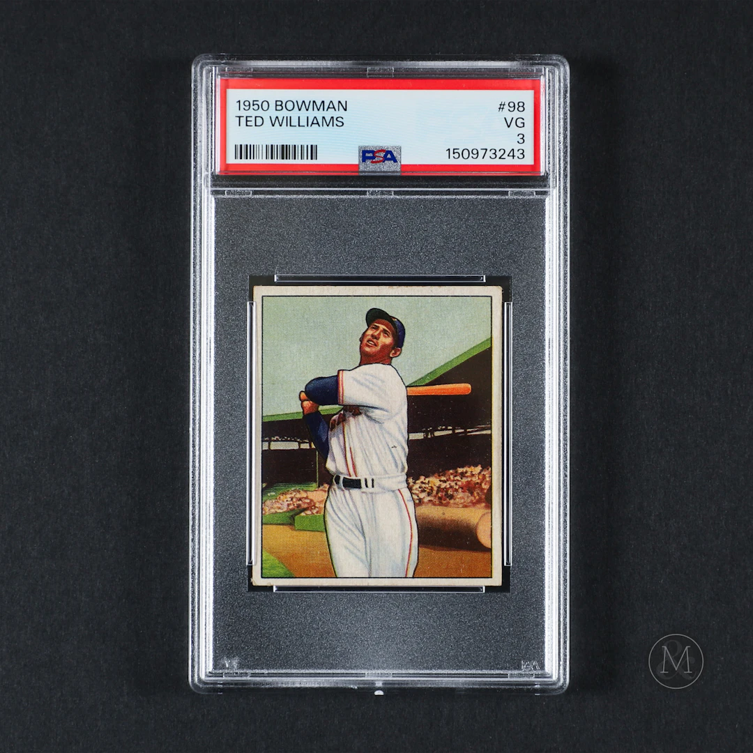 1950 Bowman #98 Ted Williams (PSA 3 VG)