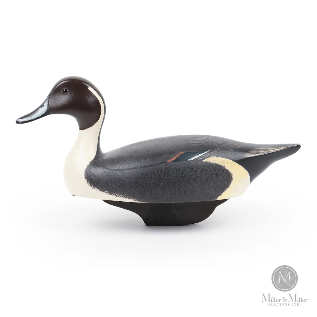 Leroy Lawrence Long Hollow Drake Pintail Decoy