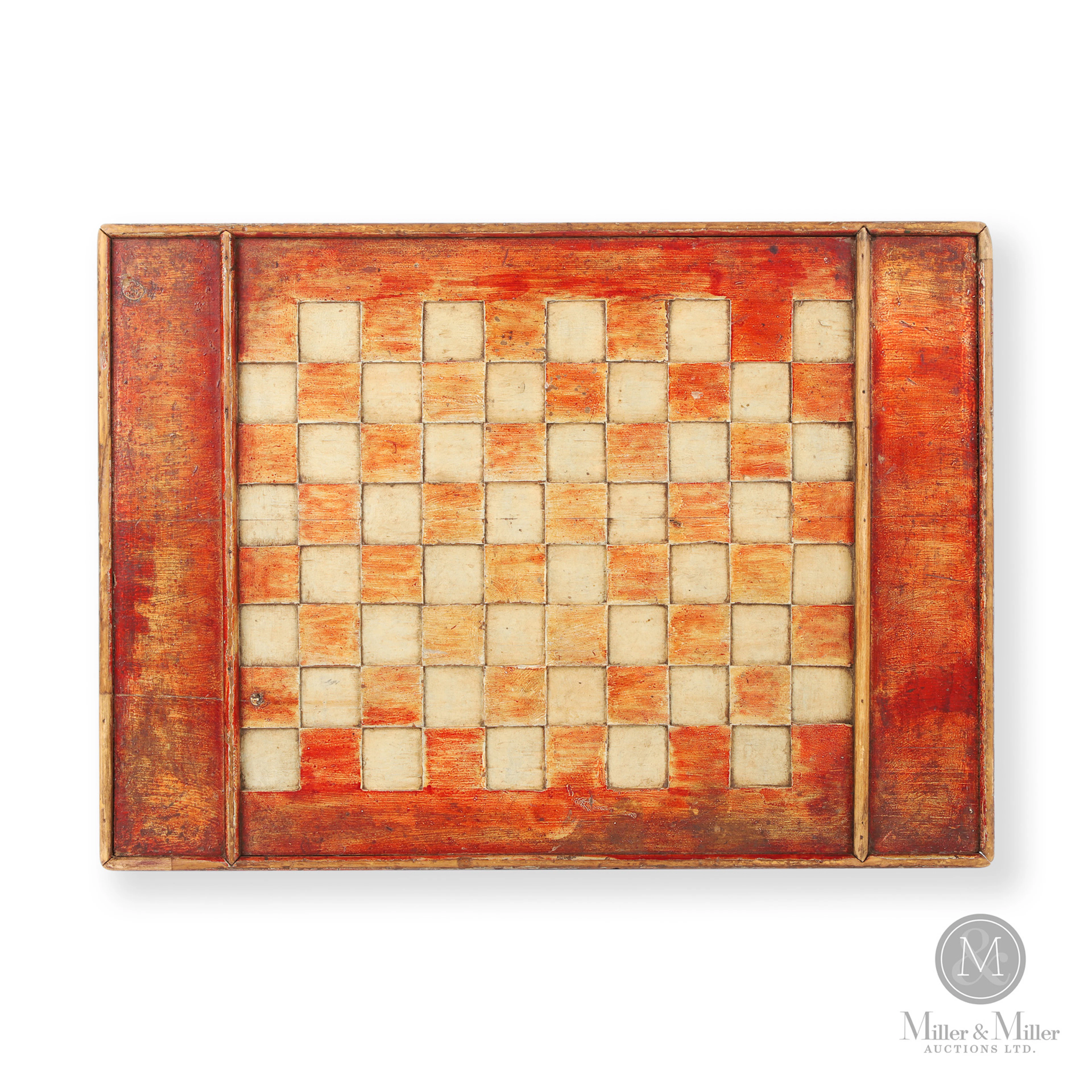 Damier rouge et blanc / Red/white Game Board