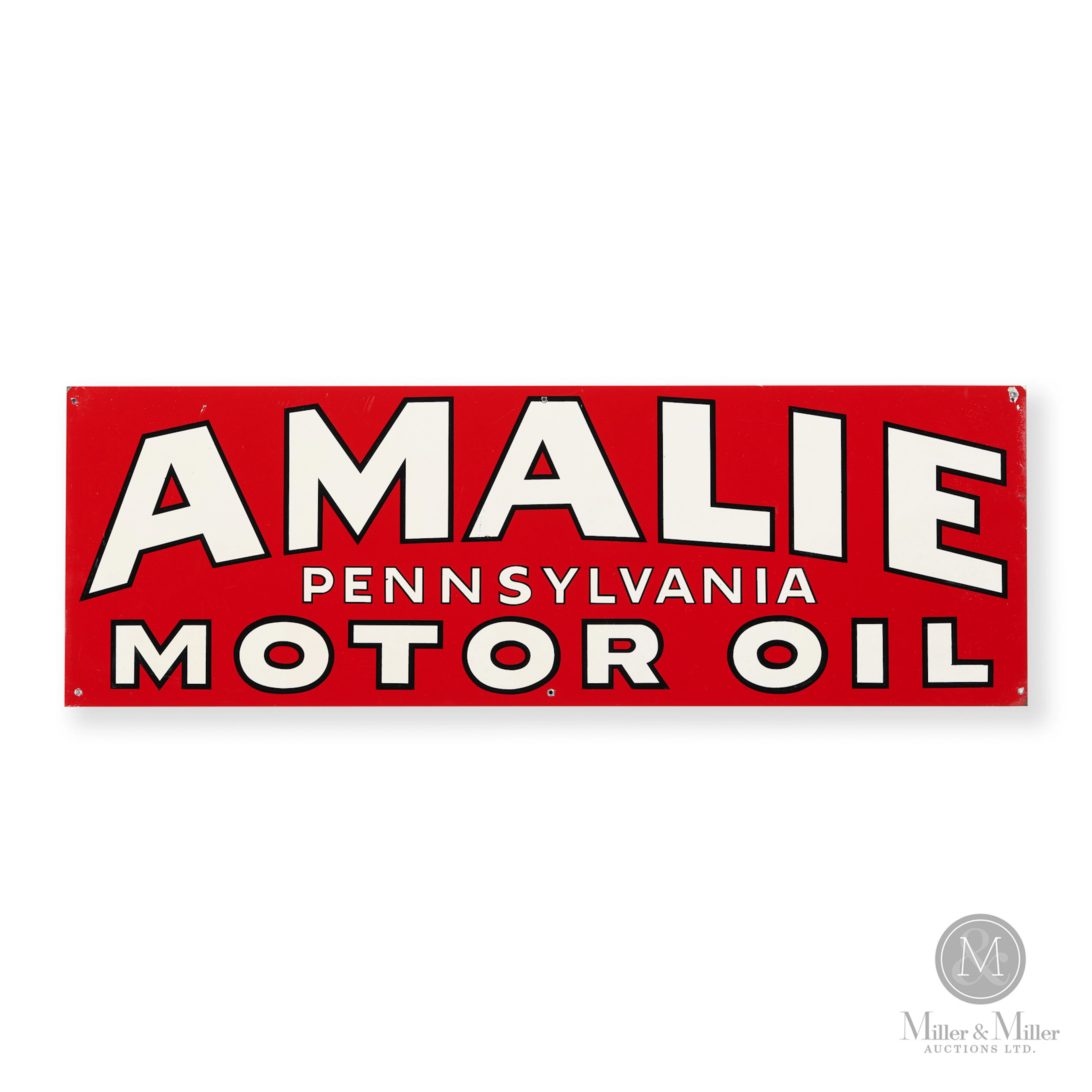 Amalie Motor Oil Sign