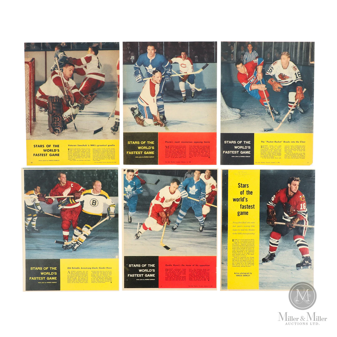 Significant Collection of Star Weekly Sports Photos (200+)