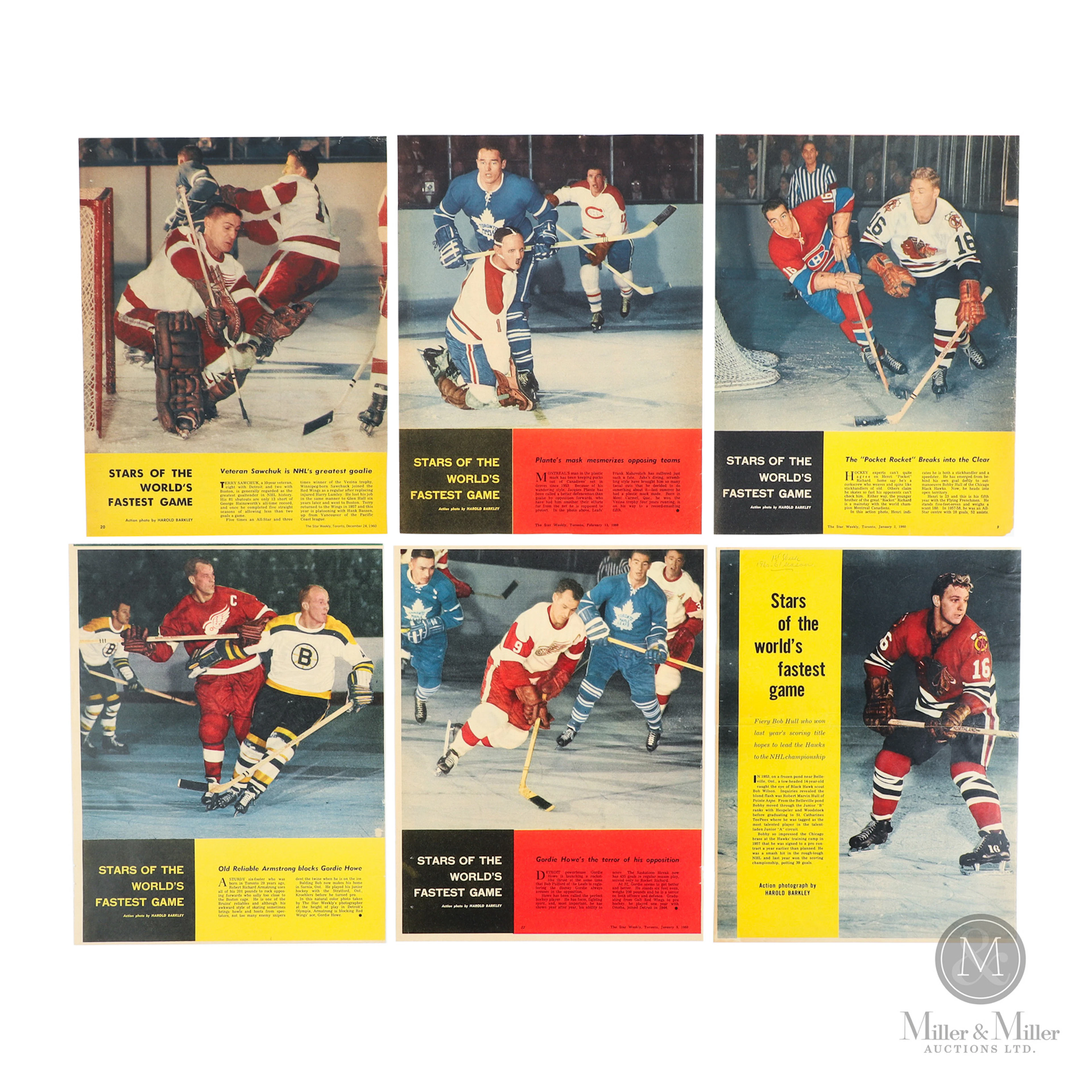 Significant Collection of Star Weekly Sports Photos (200+)