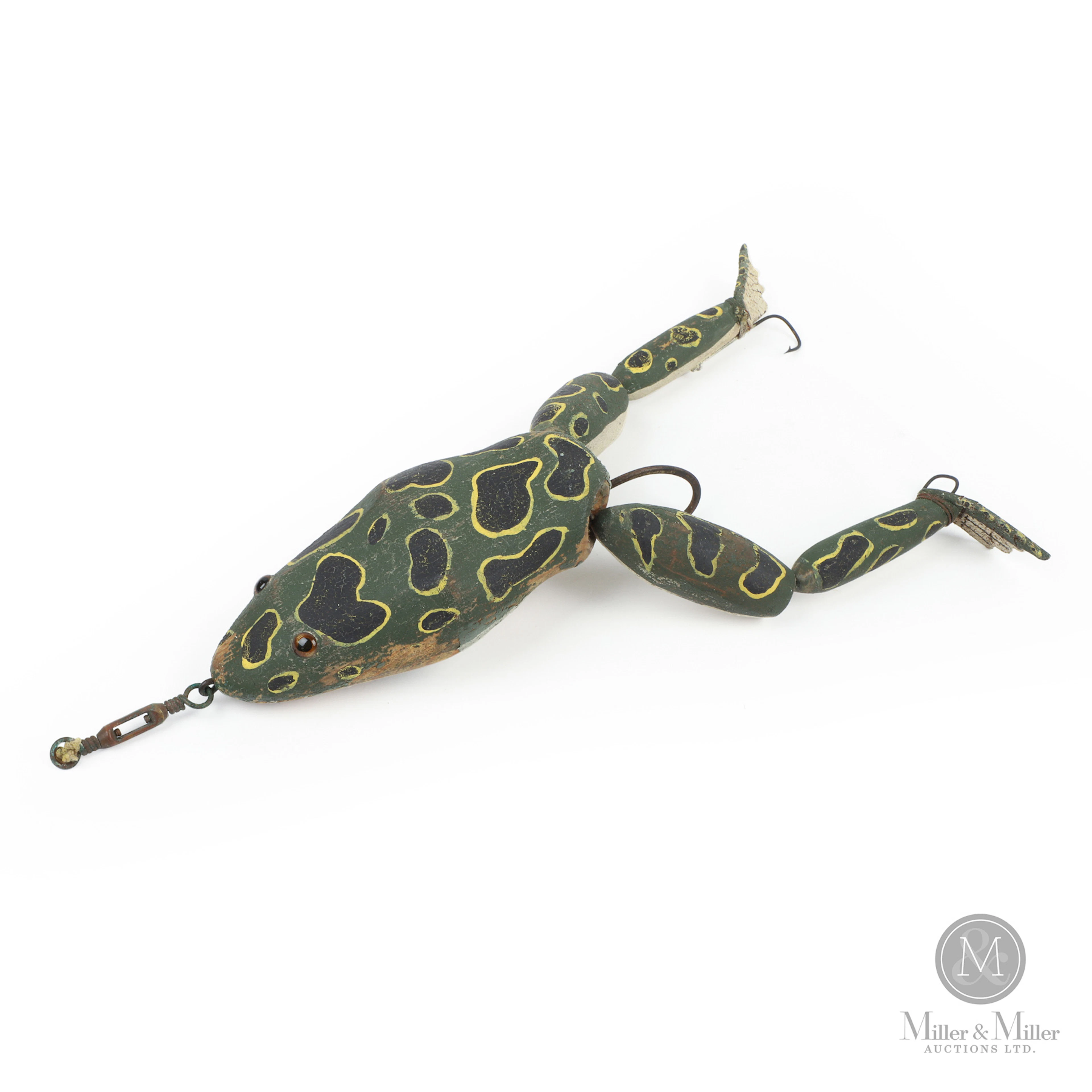 Early Frog Mechanical Fishing Lure Decoy
