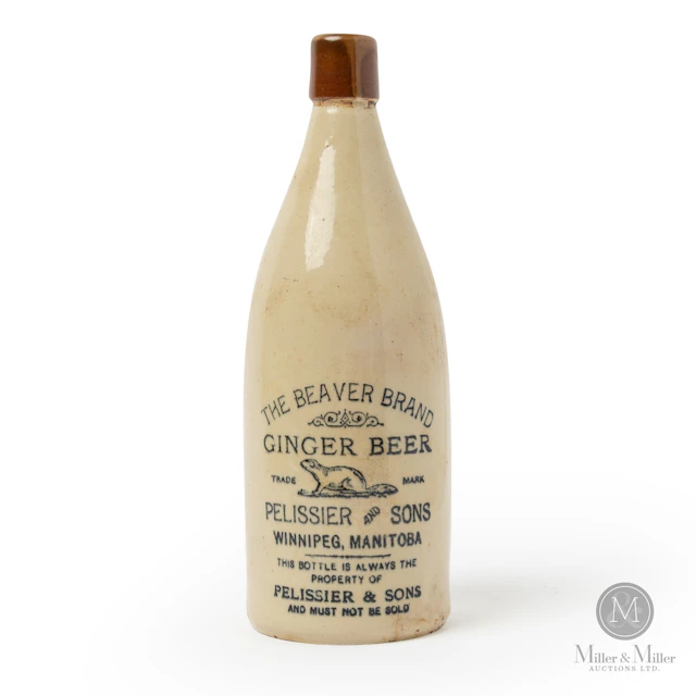 Pelissier, Beaver Brand Ginger Beer, Winnipeg MB