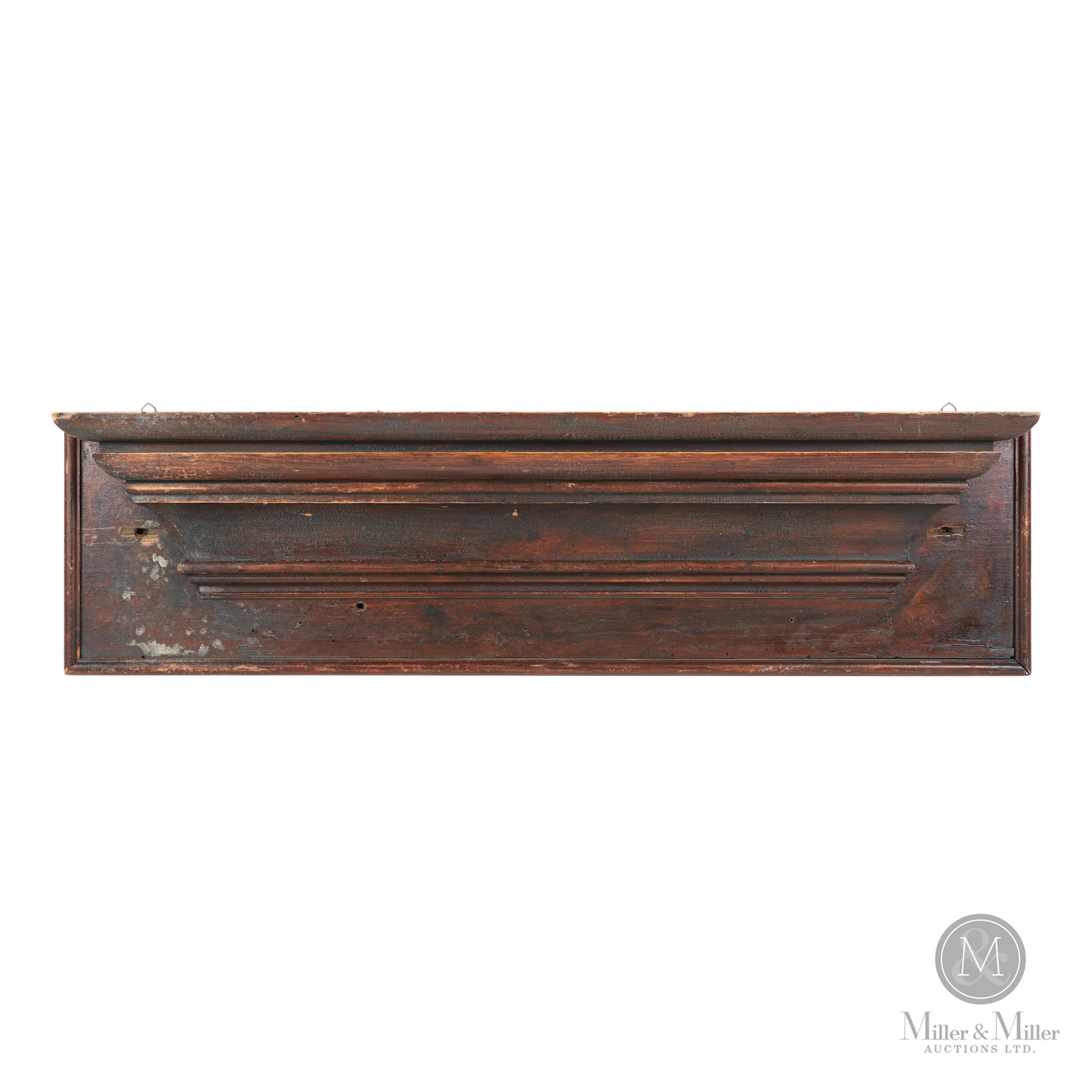 Corniche tablette / Brown clock shelf
