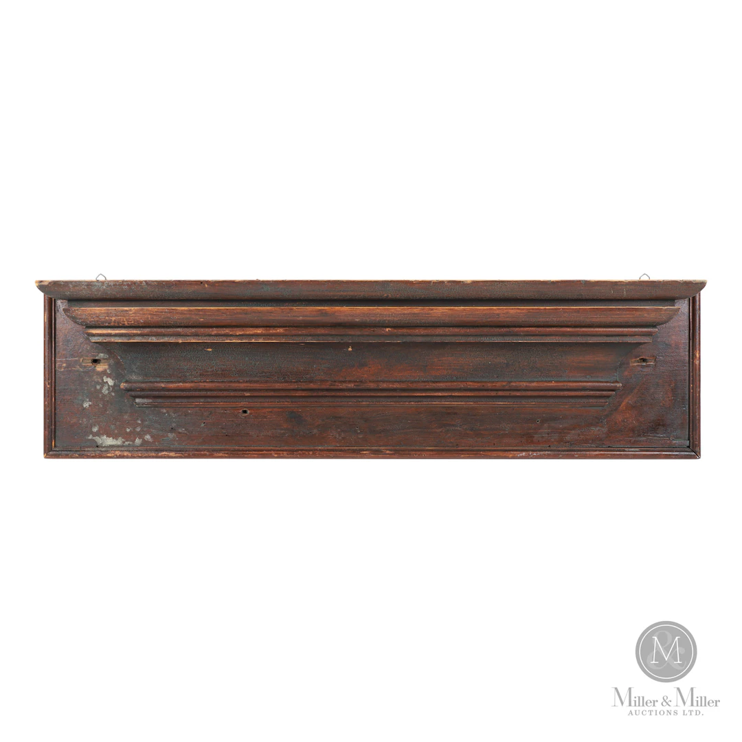 Corniche tablette / Brown clock shelf