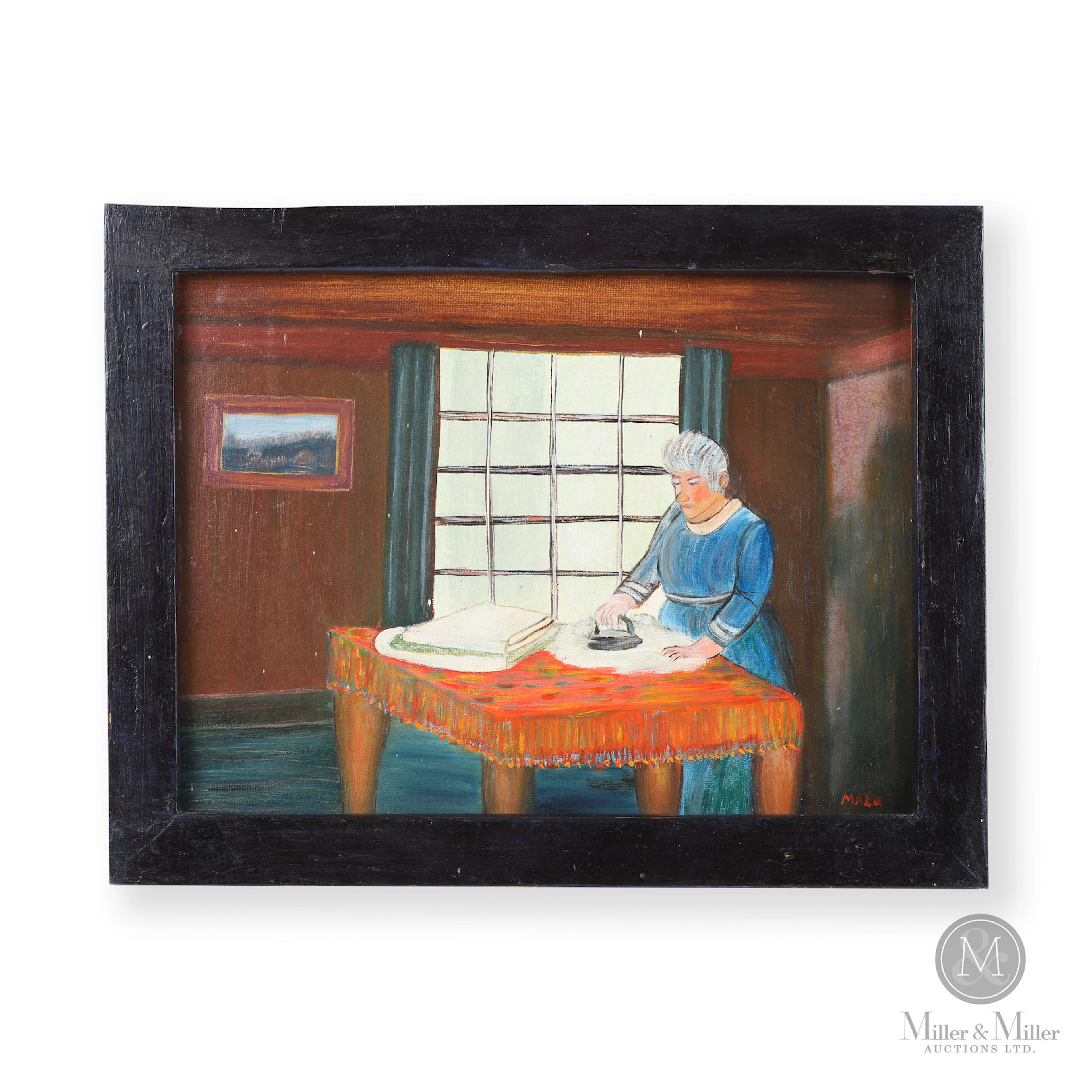 Bill Male "Woman Ironing"