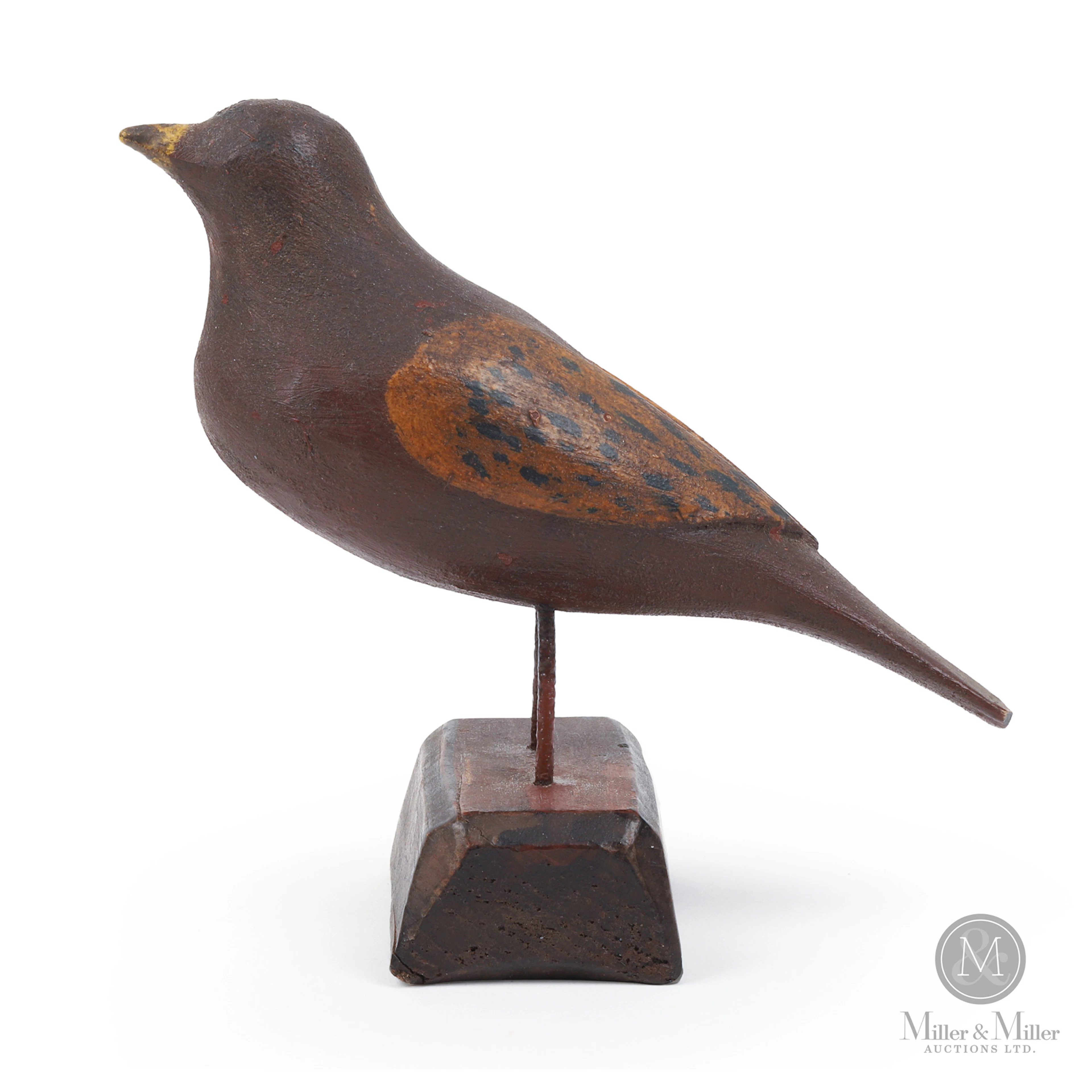 Oiseau sculpté/ Small Carved Bird