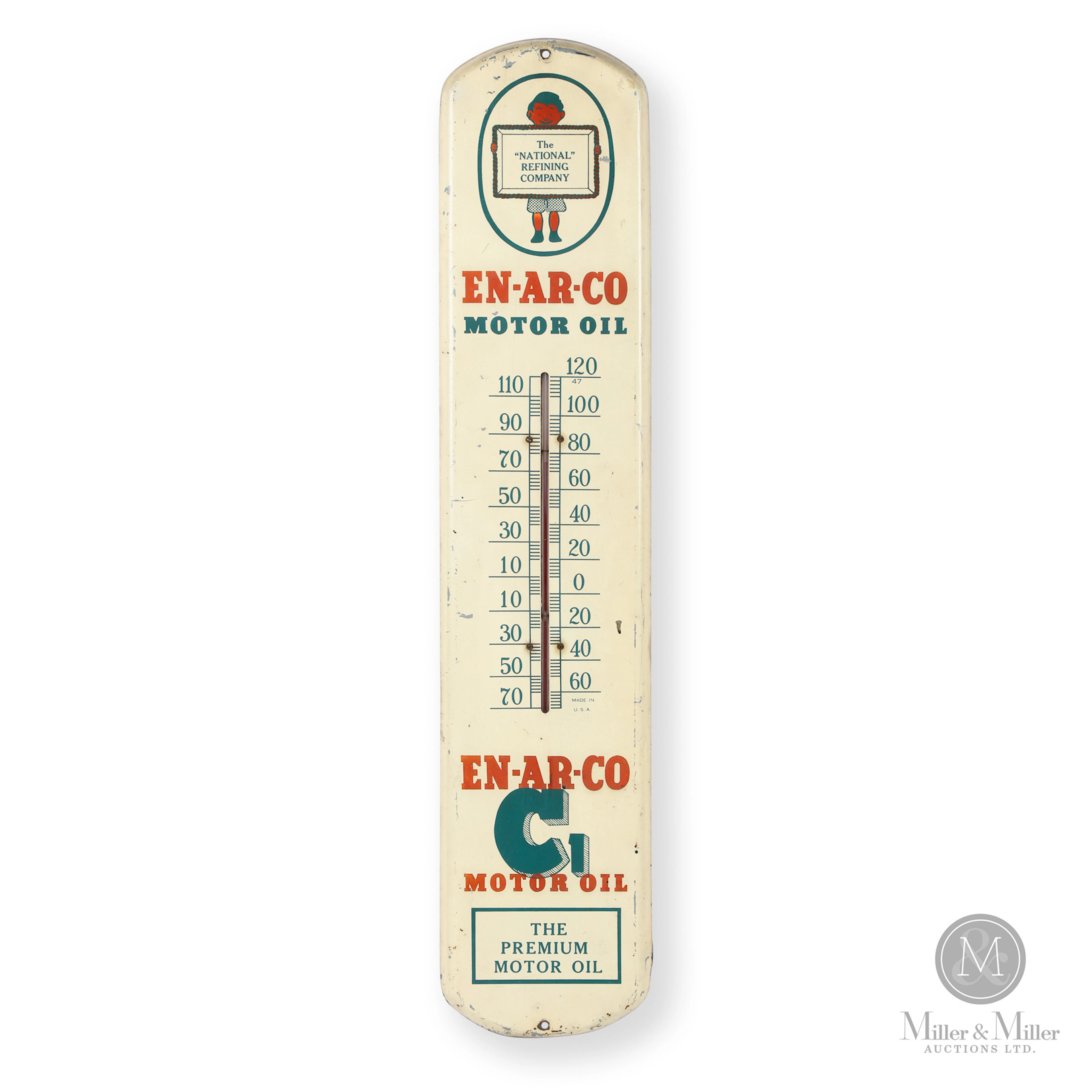 En-ar-co C1 Motor Oil Thermometer