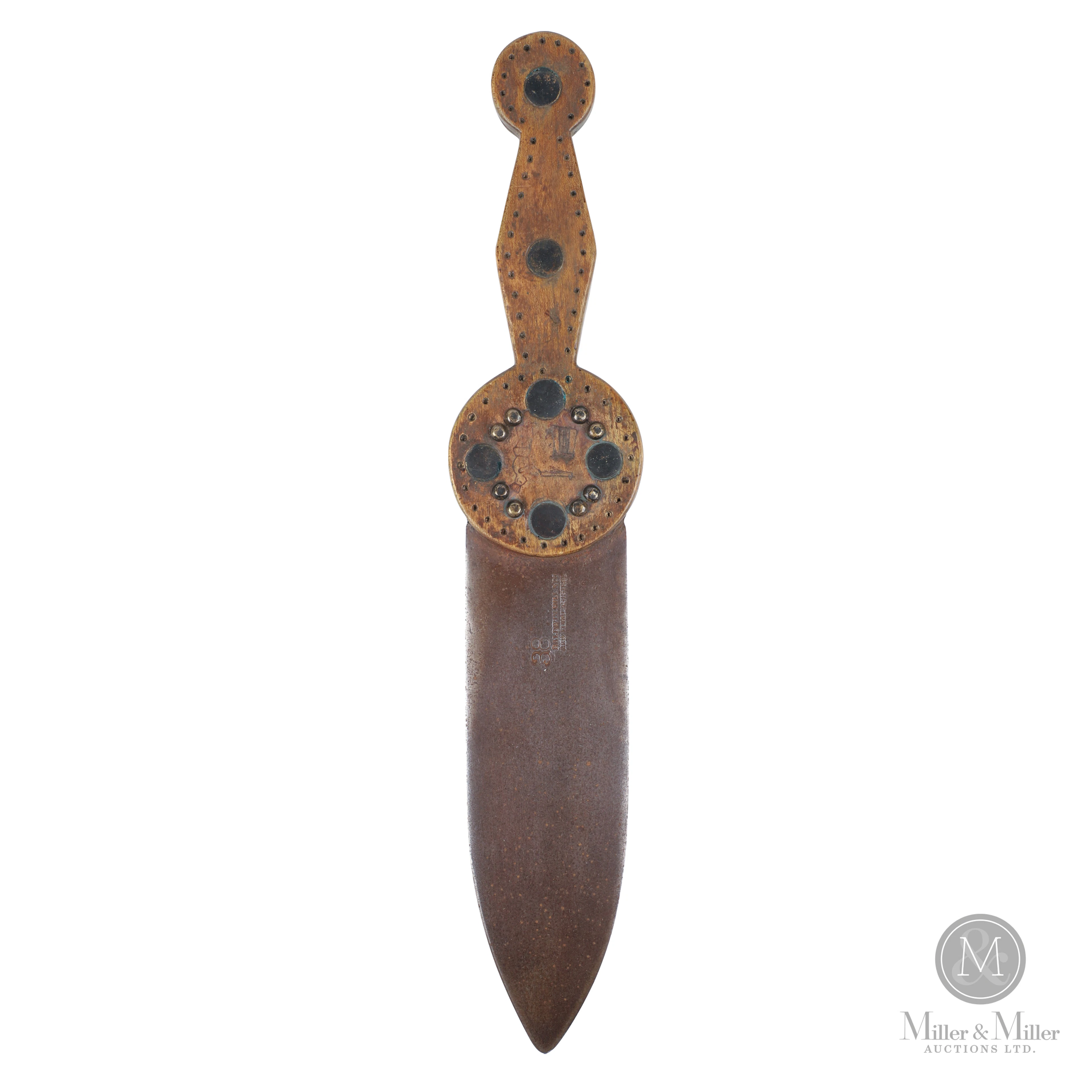 *PREVIEW LOT* Baldwin Hill & Co. Fur Trade Dag Knife