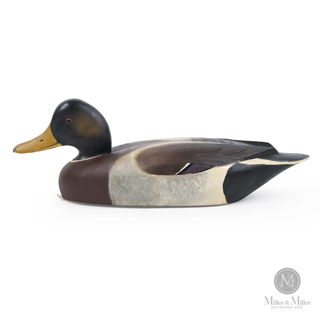 D. W. "Davey" Nichol Mallard Drake Decoy