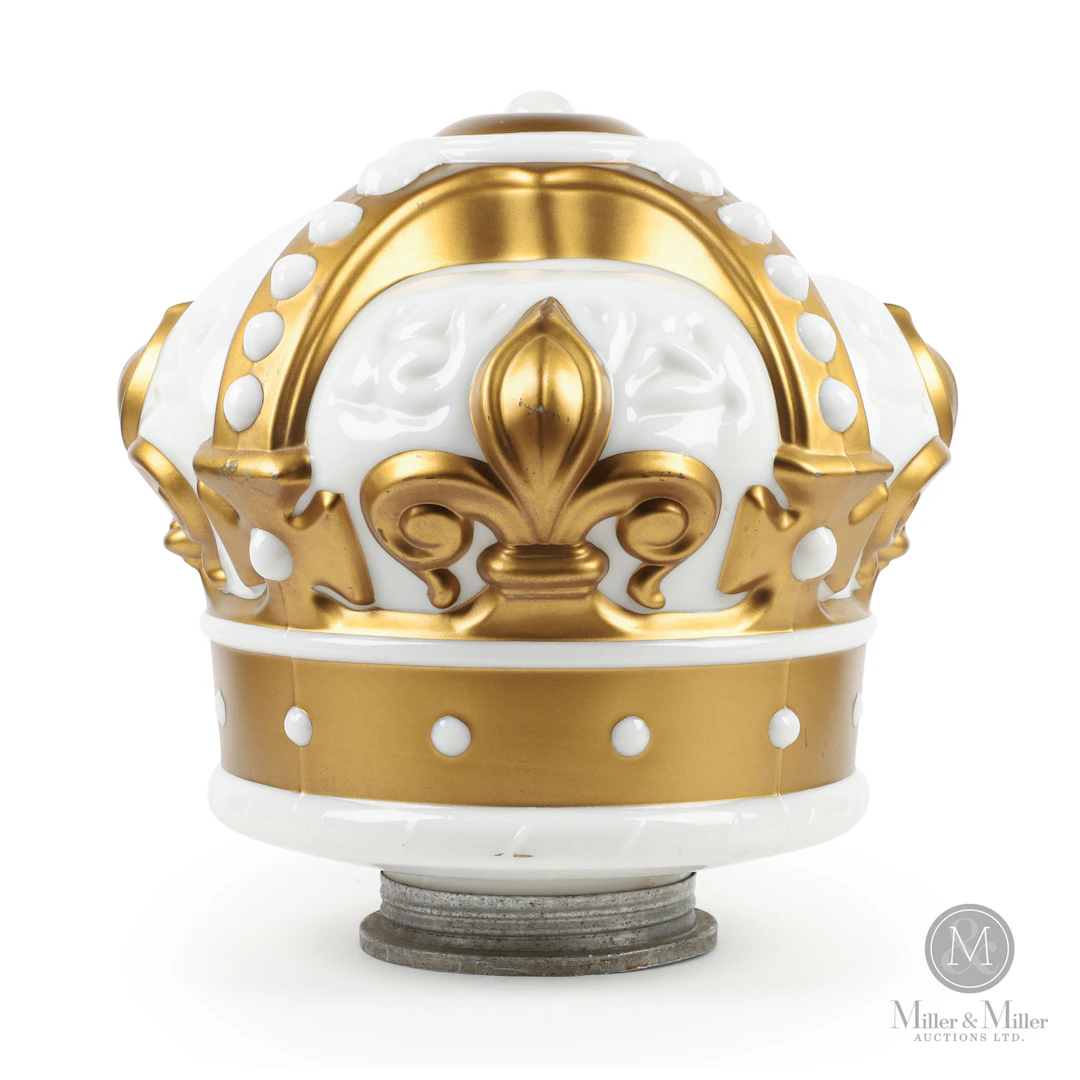 Standard Oil Gold Crown Gas Pump Globe
