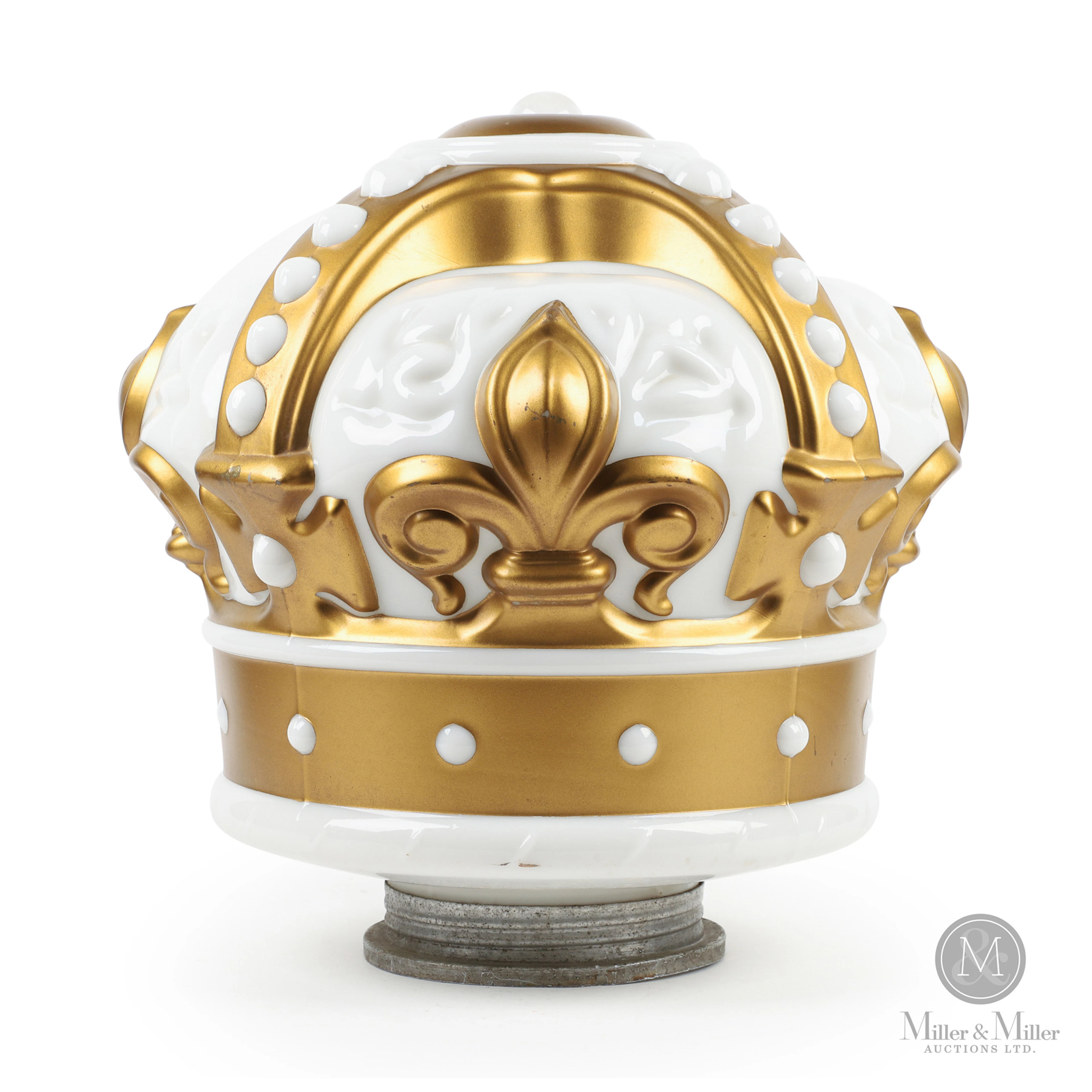 Standard Oil Gold Crown Gas Pump Globe