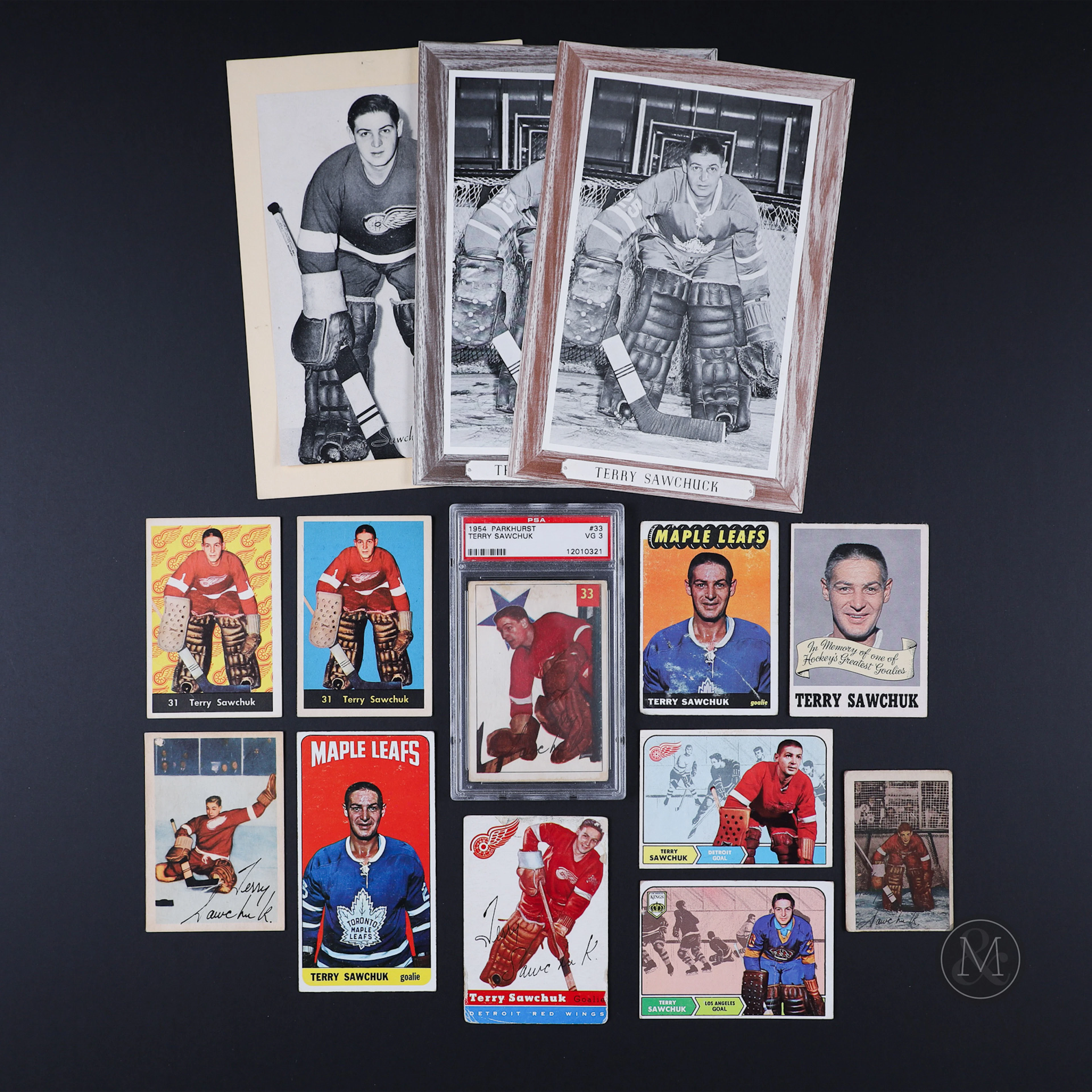 1952-71 Terry Sawchuk Cards (14)