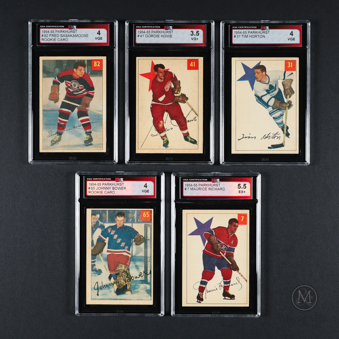 1954 Parkhurst Hockey Complete Set (100/100)