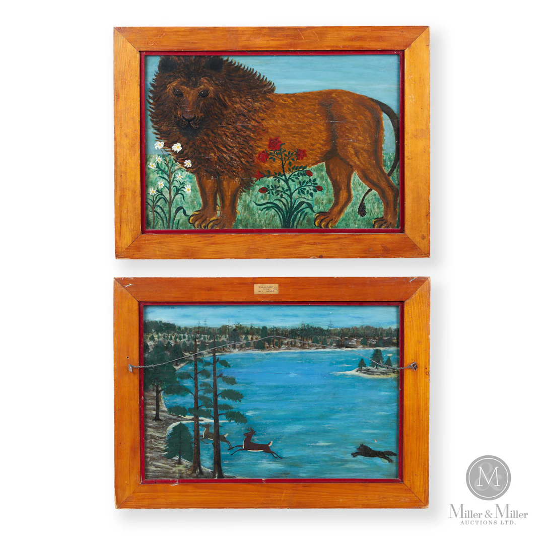 William Loney Double Sided Painting