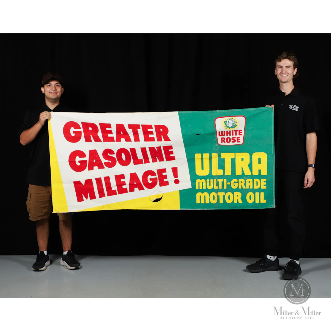 White Rose Motor Oil UMG Service Station Banner