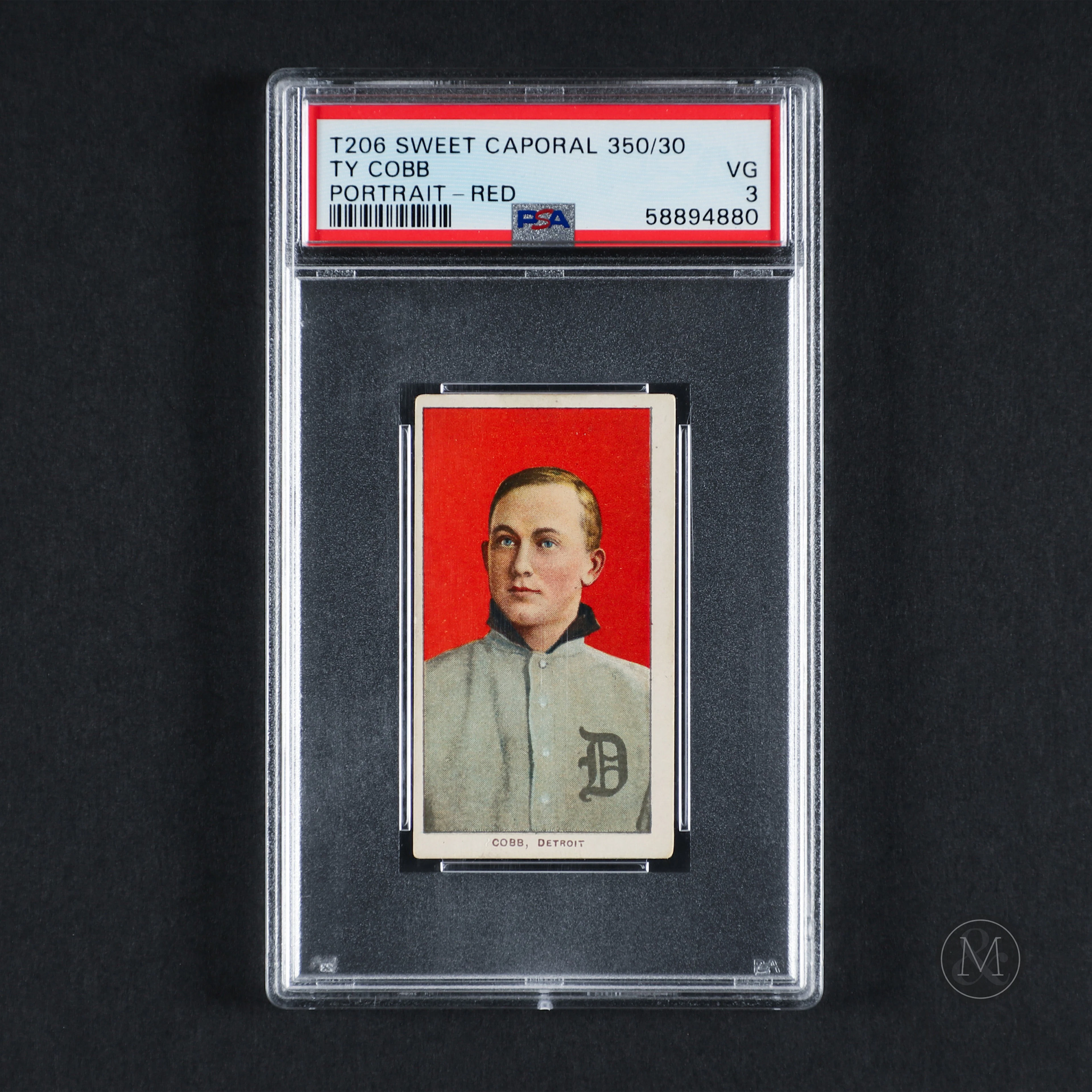 *PREVIEW LOT* 1909-11 T206 Sweet Caporal Ty Cobb Red Portrait