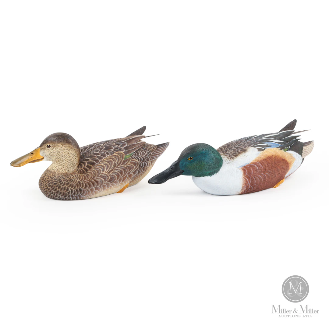 Jim Sprankle Shoveler Pair of Decoys