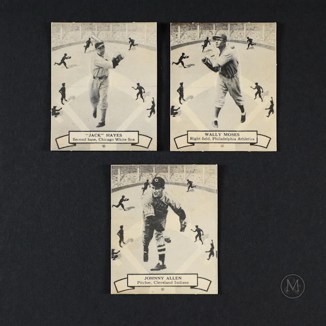 1937 O-Pee-Chee Baseball Hayes, Moses & Allen (3)