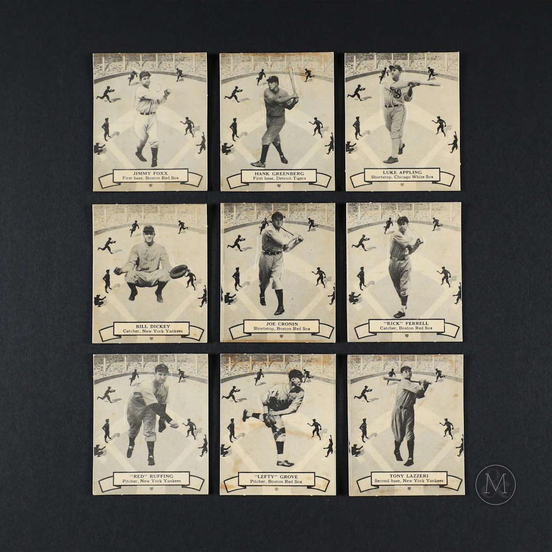 1937 O-Pee-Chee Baseball Partial Set (34/40)